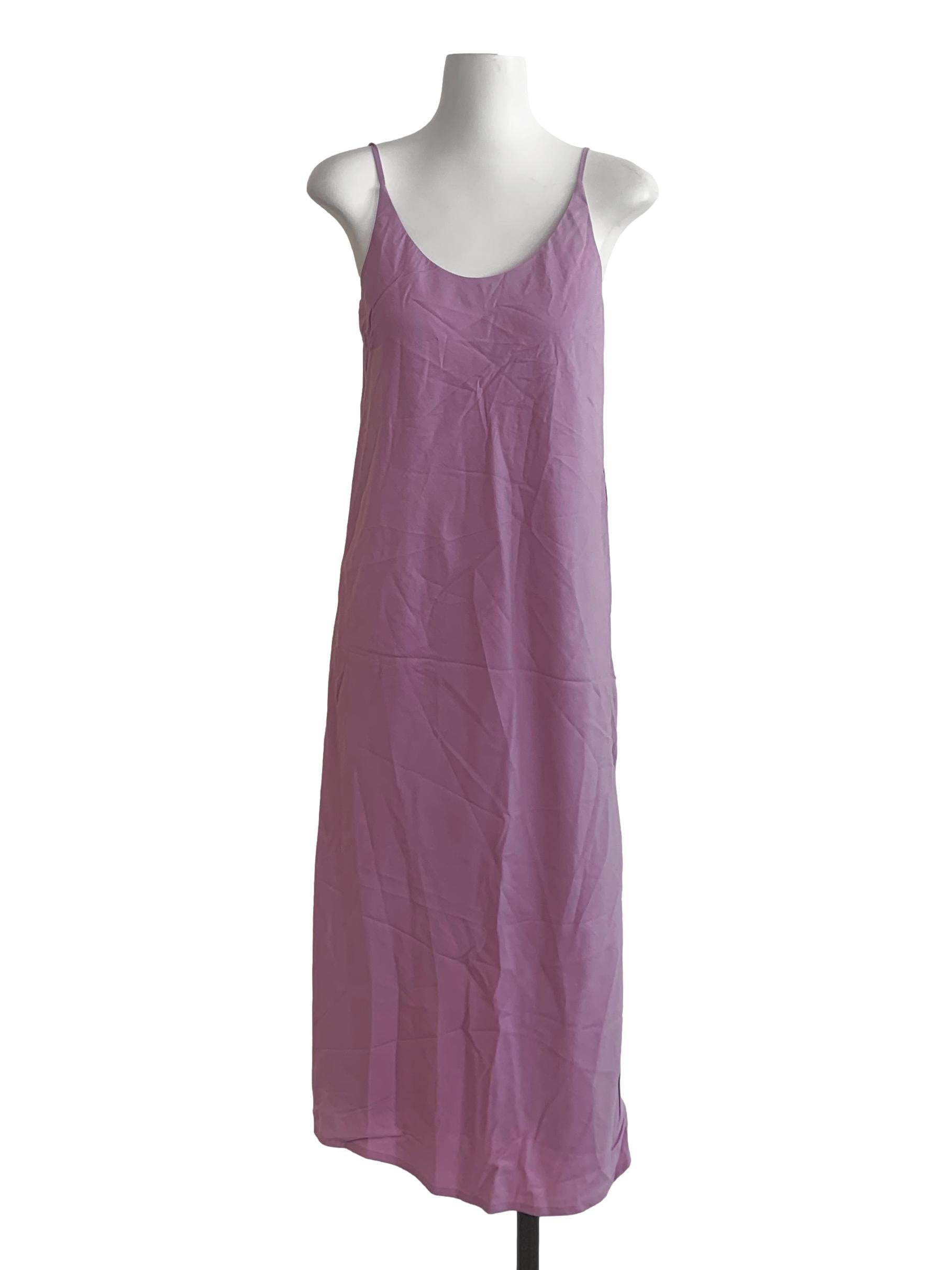 Love Bonito Purple Scoop Neck Dress