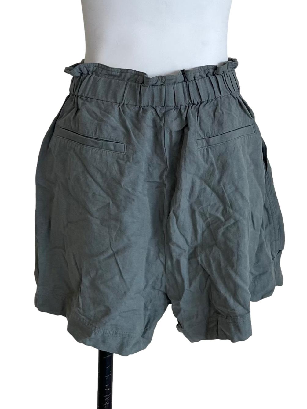 Sage Green Relaxed Shorts