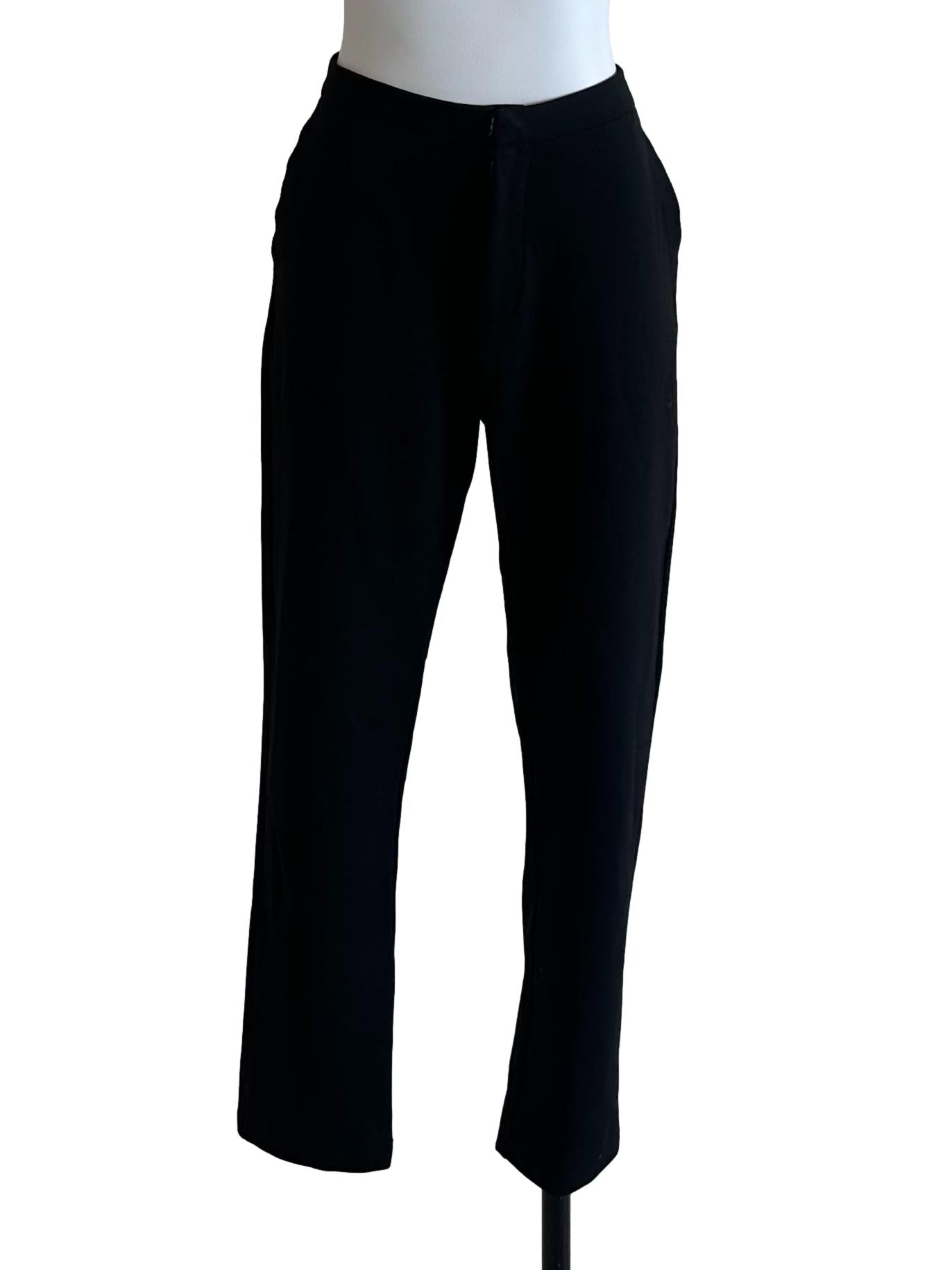 Onyx Black Skinny Pants