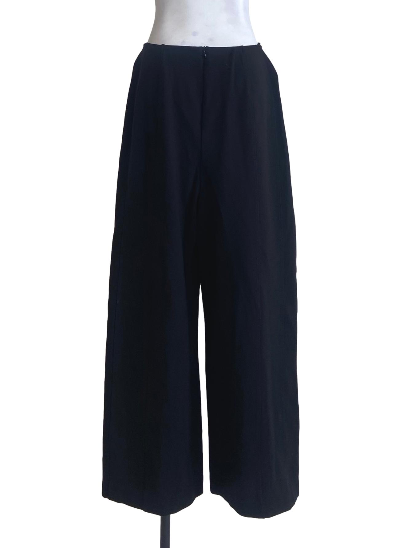 Black High Waist Palazzo Pants