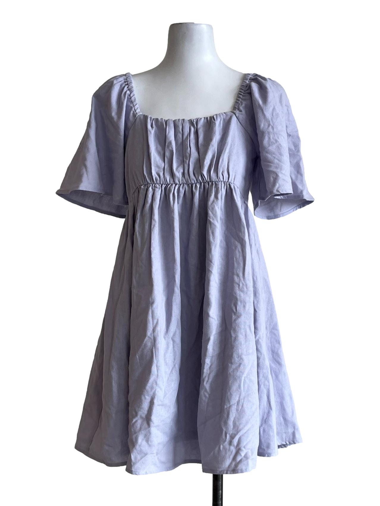 Periwinkle Purple Mini Dress