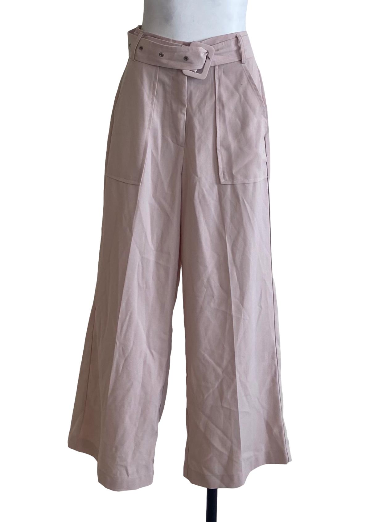 Coconut Beige Straight Formal Pants