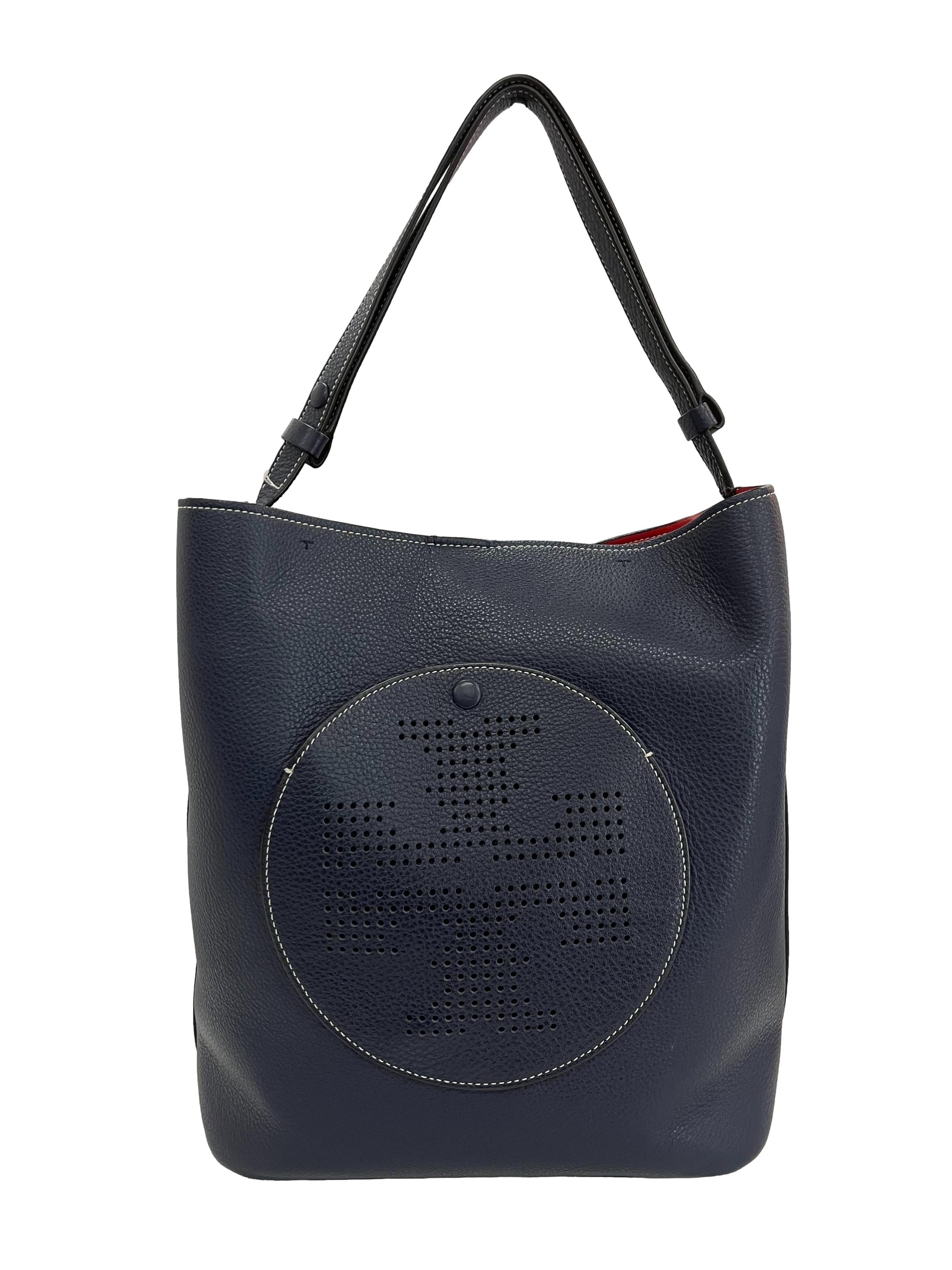 Navy Blue Shoulder Bag