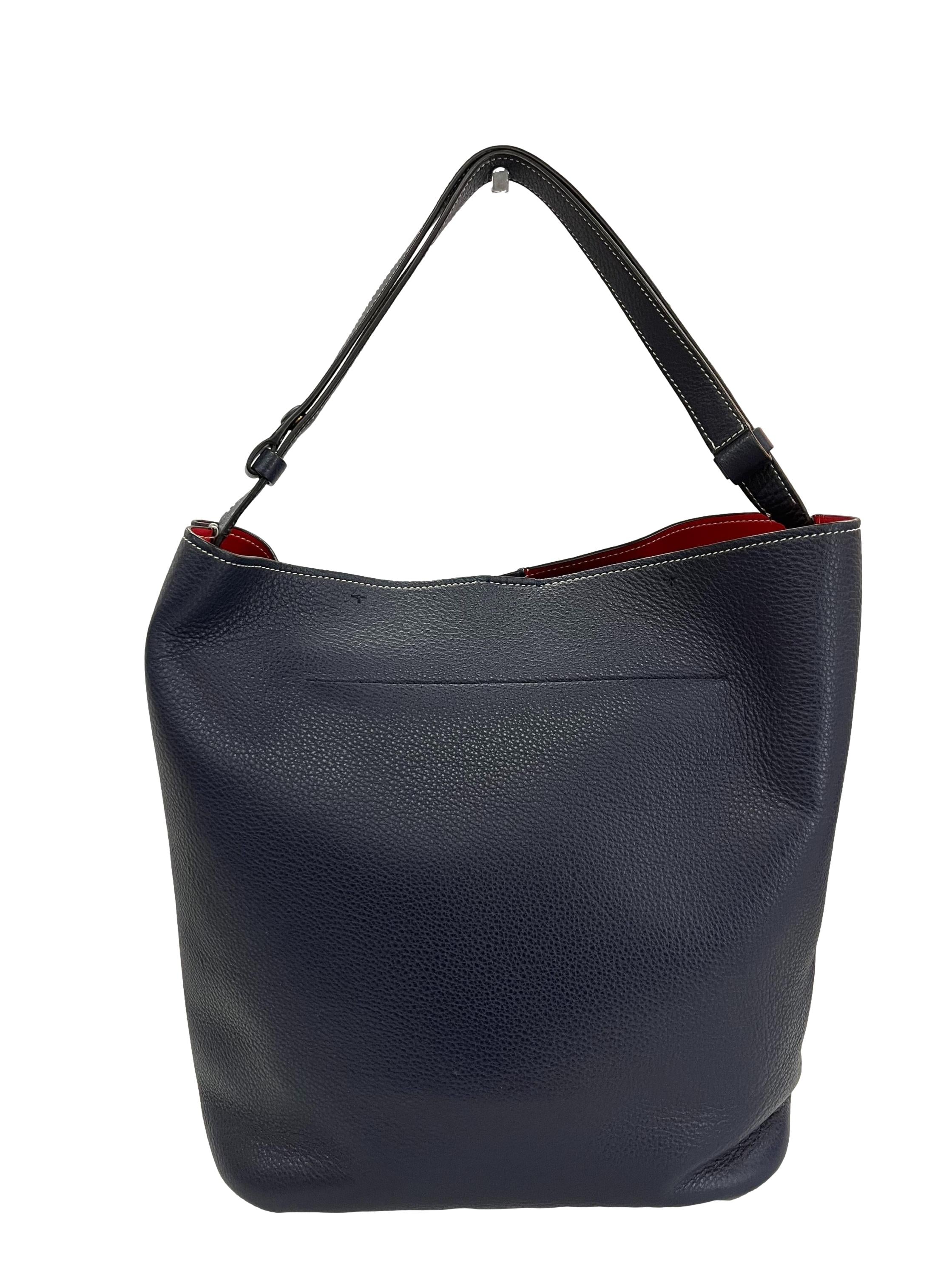 Navy Blue Shoulder Bag