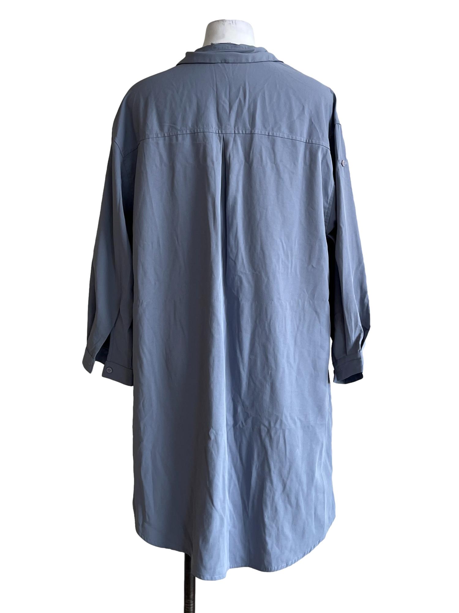 Ash Blue Long T-Shirt