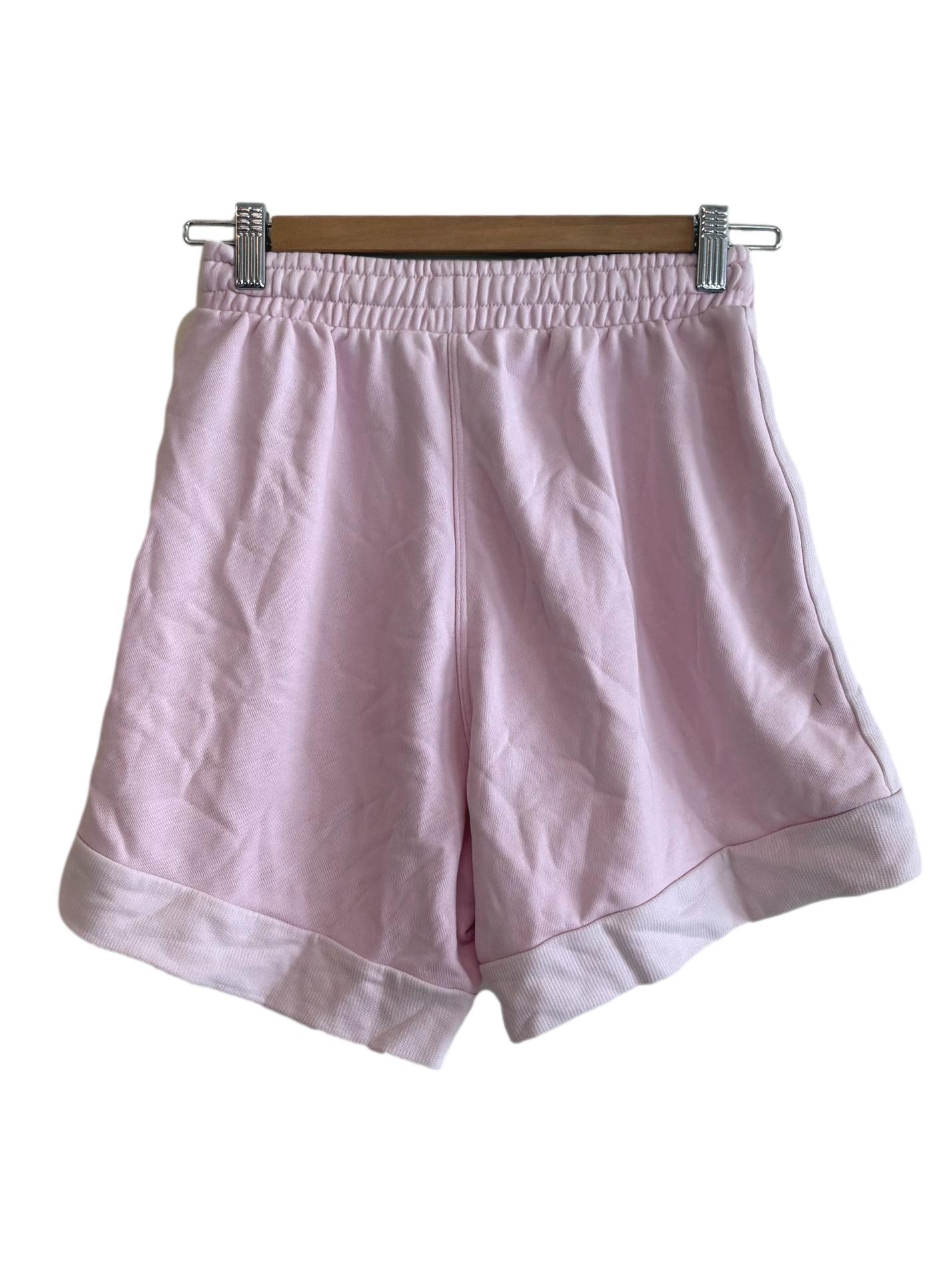 Rose Pink Sweat Shorts