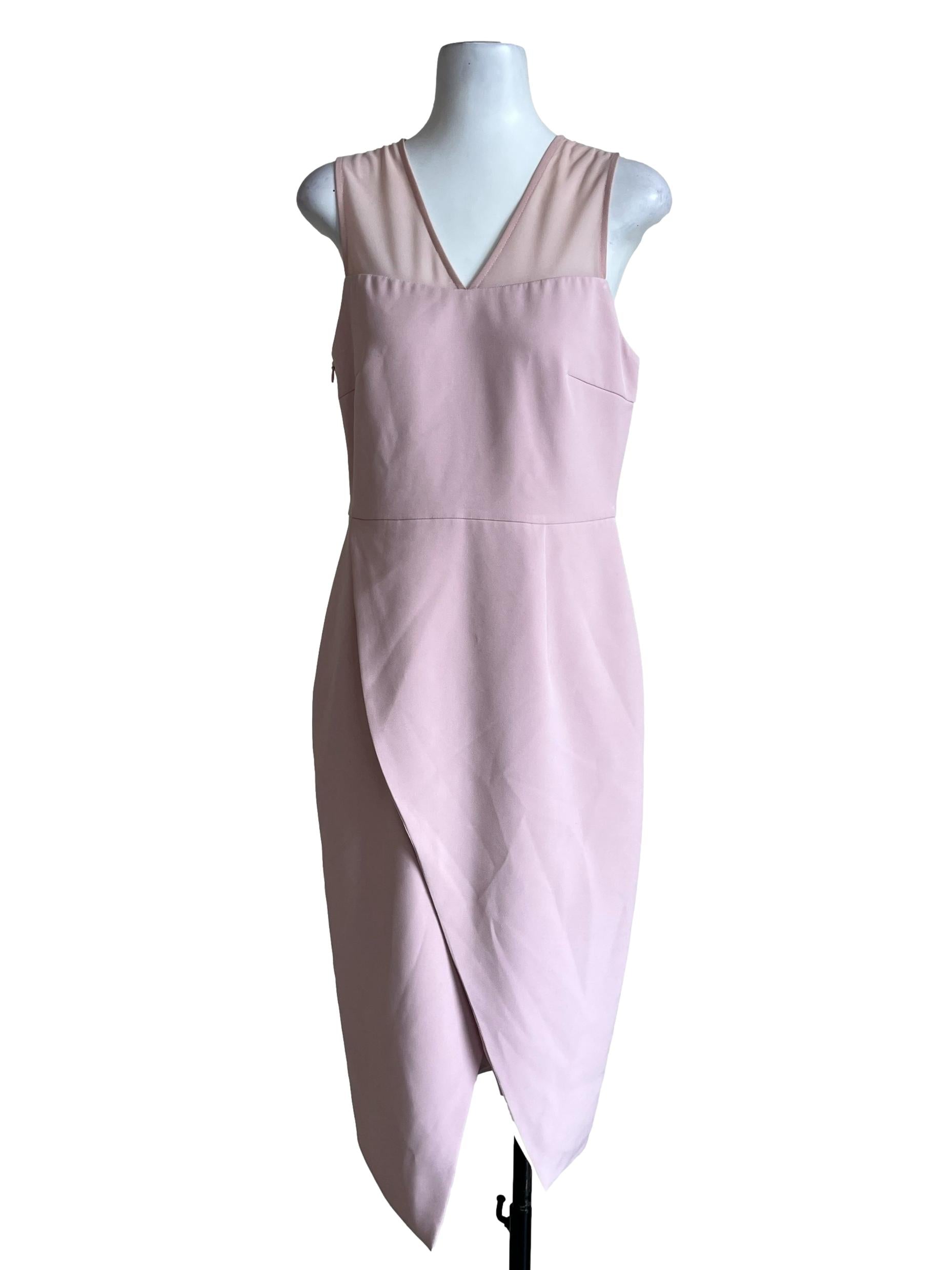 Blush Pink A-Line Dress
