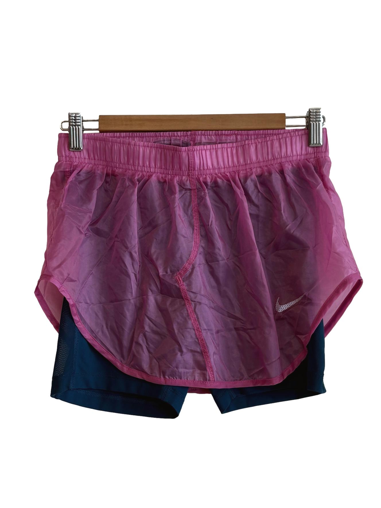 Bubblegum Pink Layered Skorts