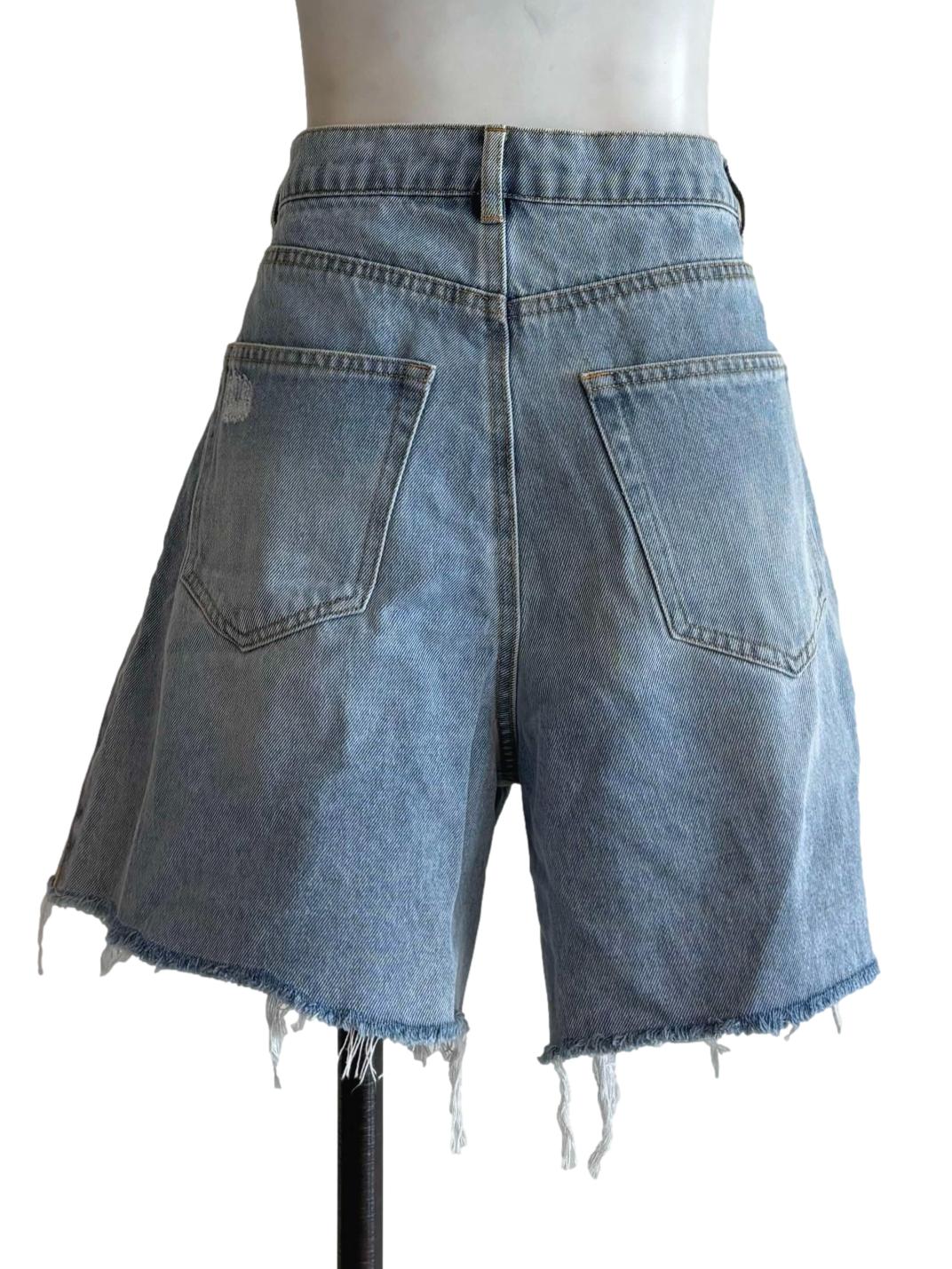 Light Denim Jorts