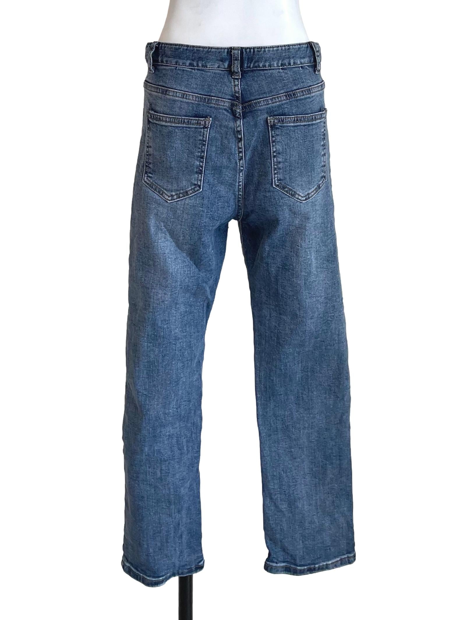 Ash Blue Washed Skinny Jeans