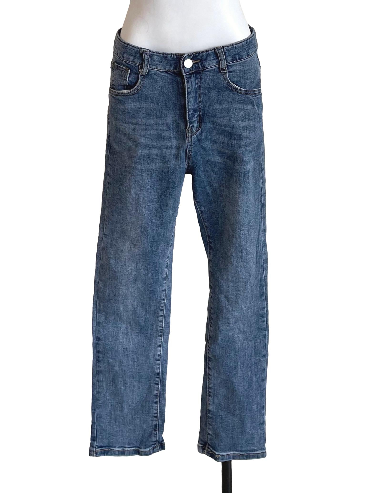 Ash Blue Washed Skinny Jeans