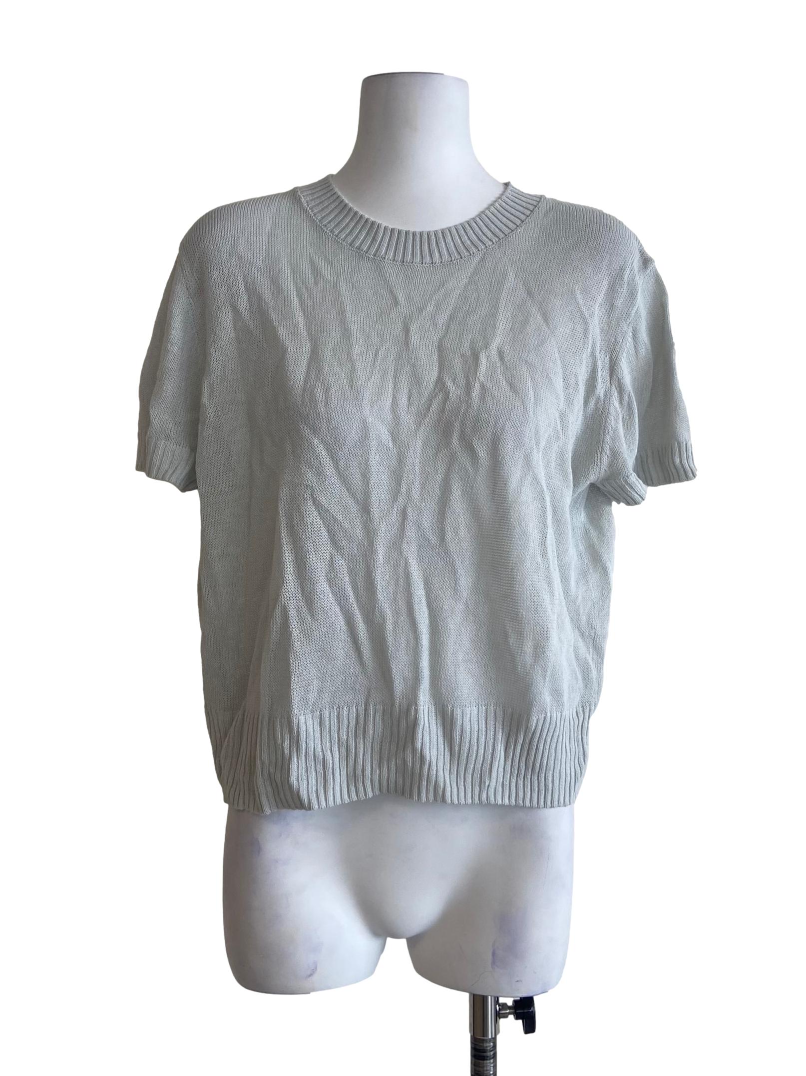 Mint Green Knitted Blouse