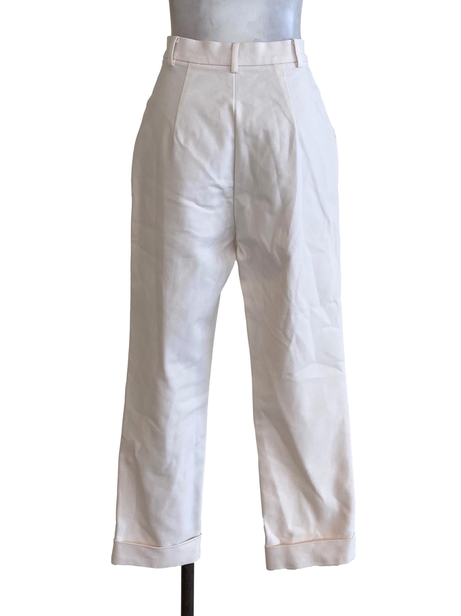 Love Bonito White Skinny Pants | REFASH