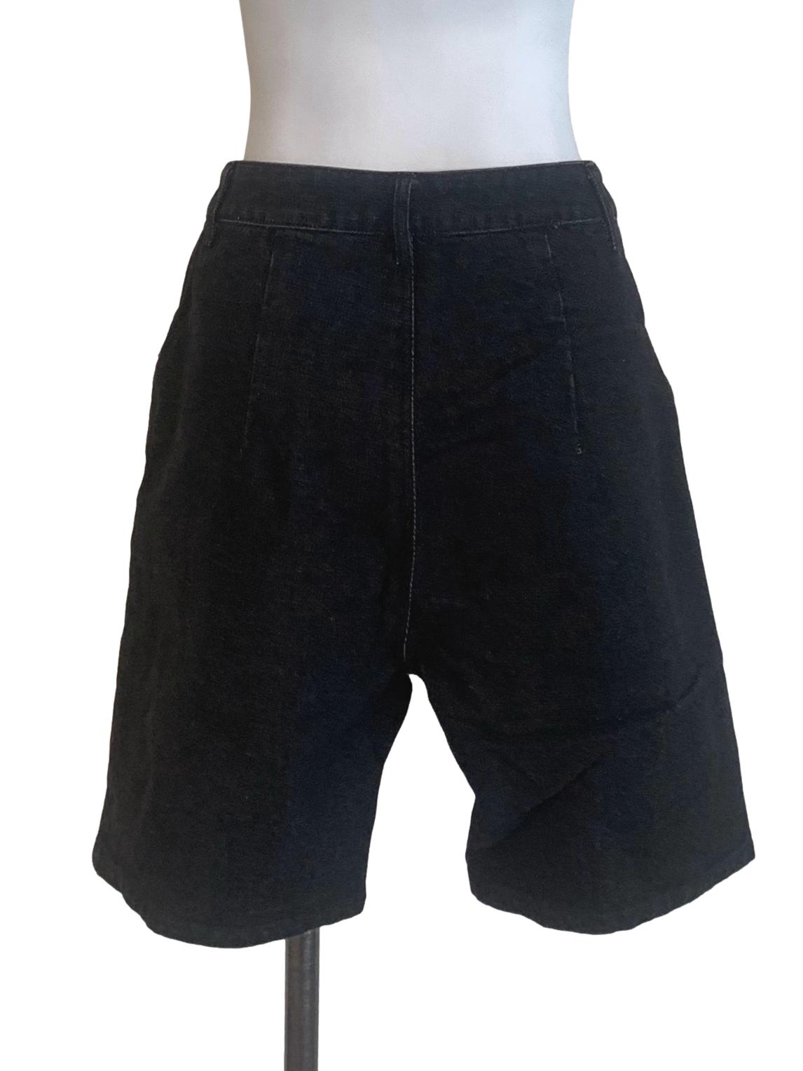 Black Denim Jean Shorts TCL