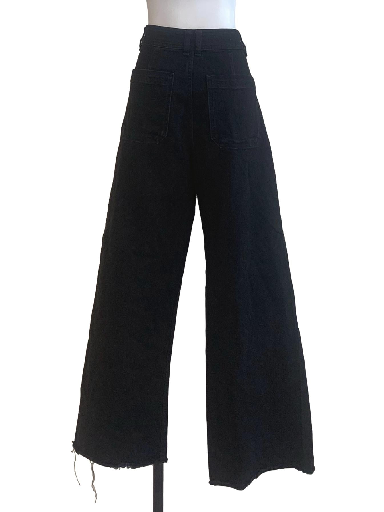 Black Wide Leg Jeans
