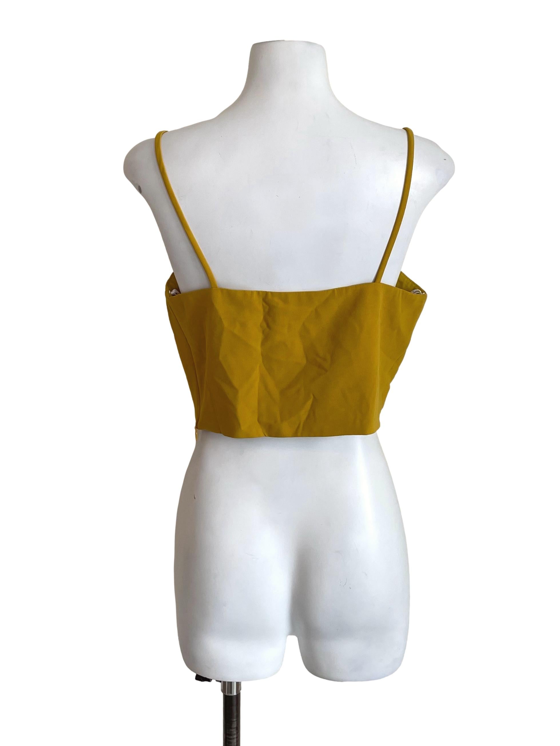 Canary Pleated Tube Camisole LB