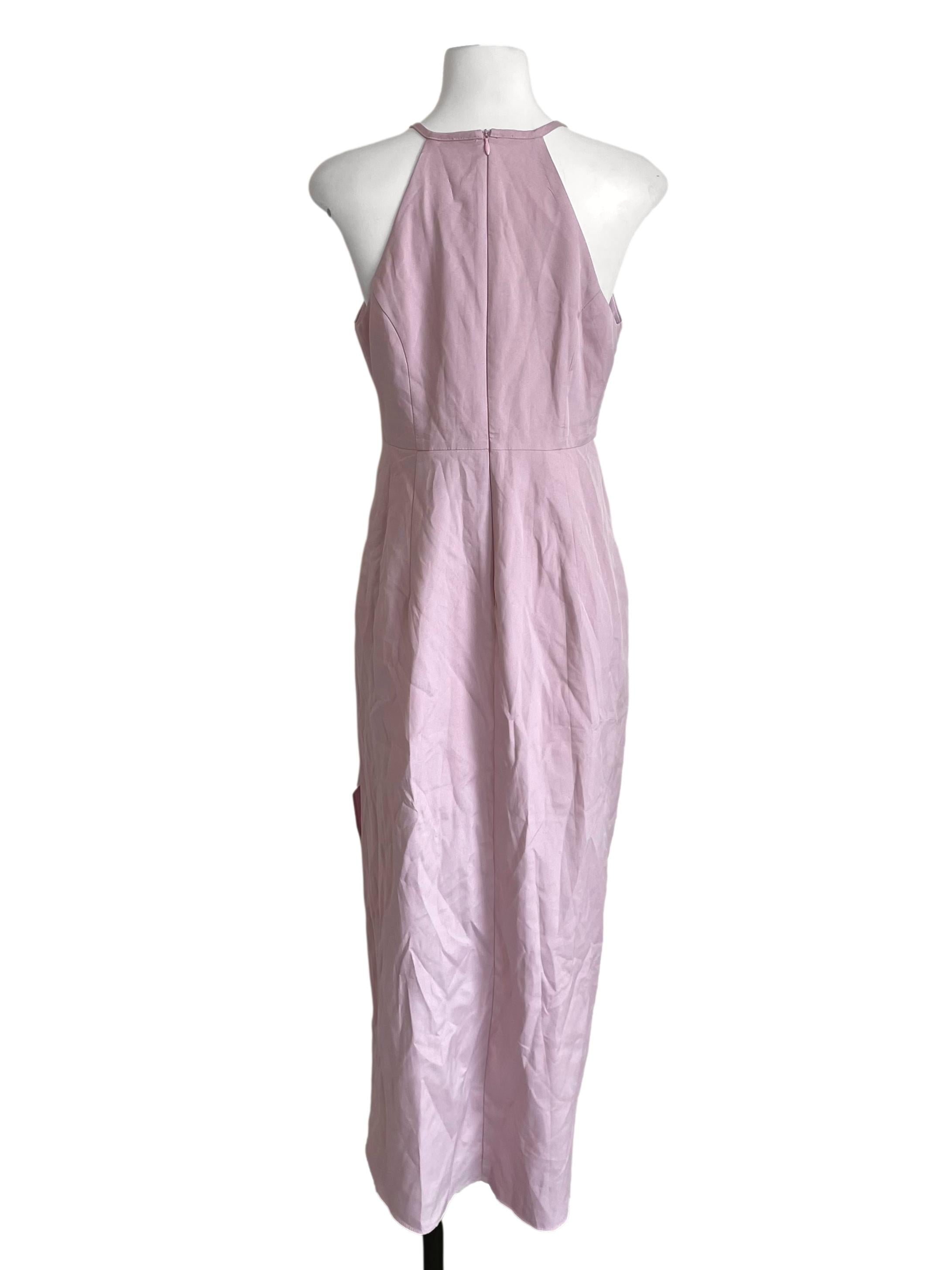 Ballet Slipper Pleated Slip Dress