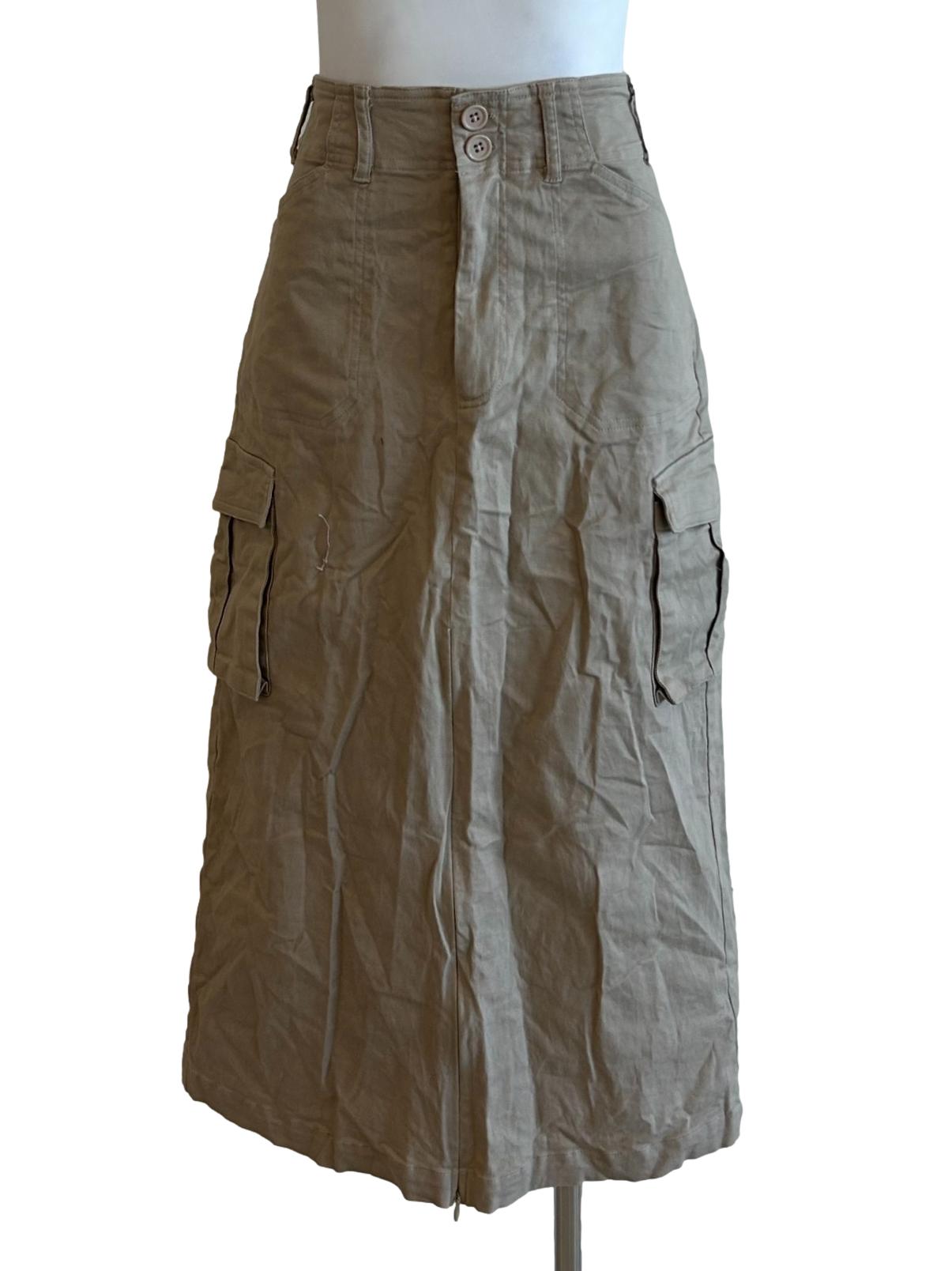 Tortilla Brown Cargo Skirt
