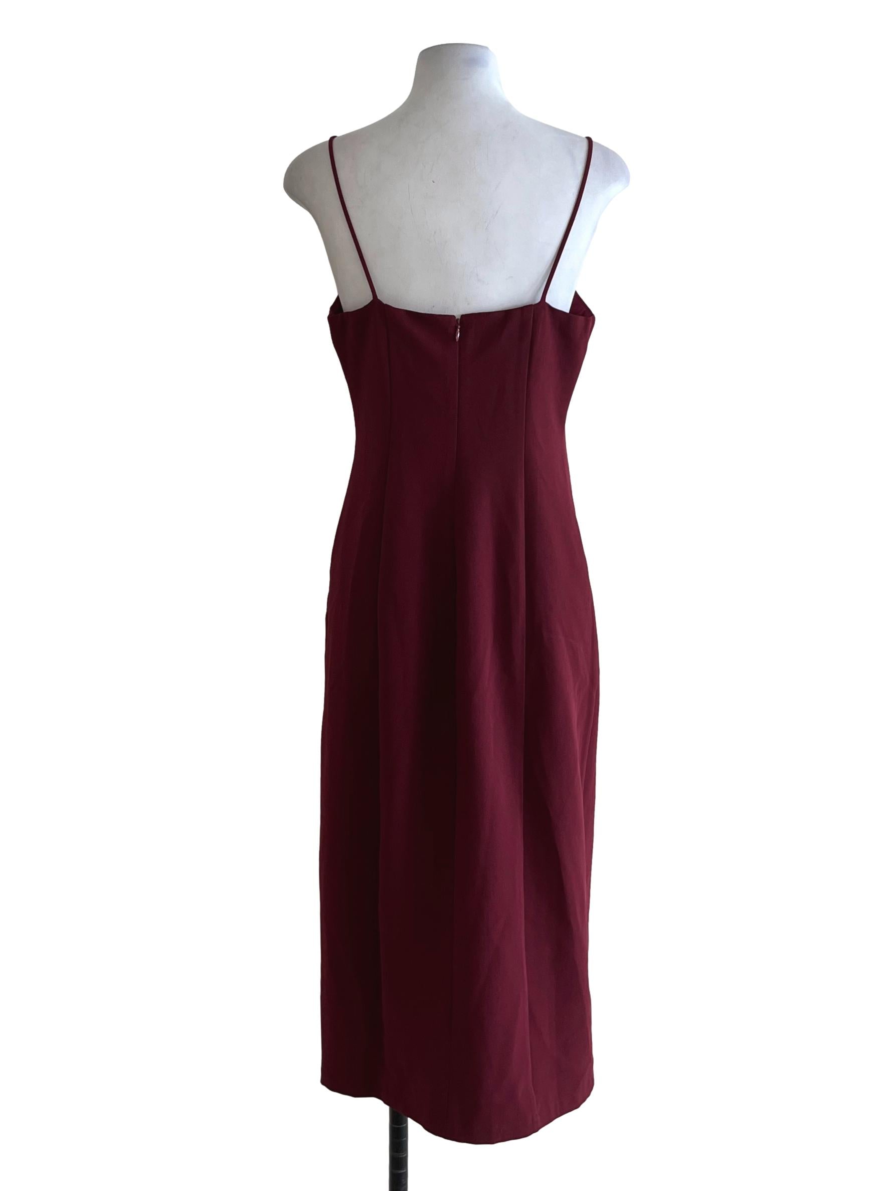 Jam Purple Spaghetti Strap Sheath Dress LB