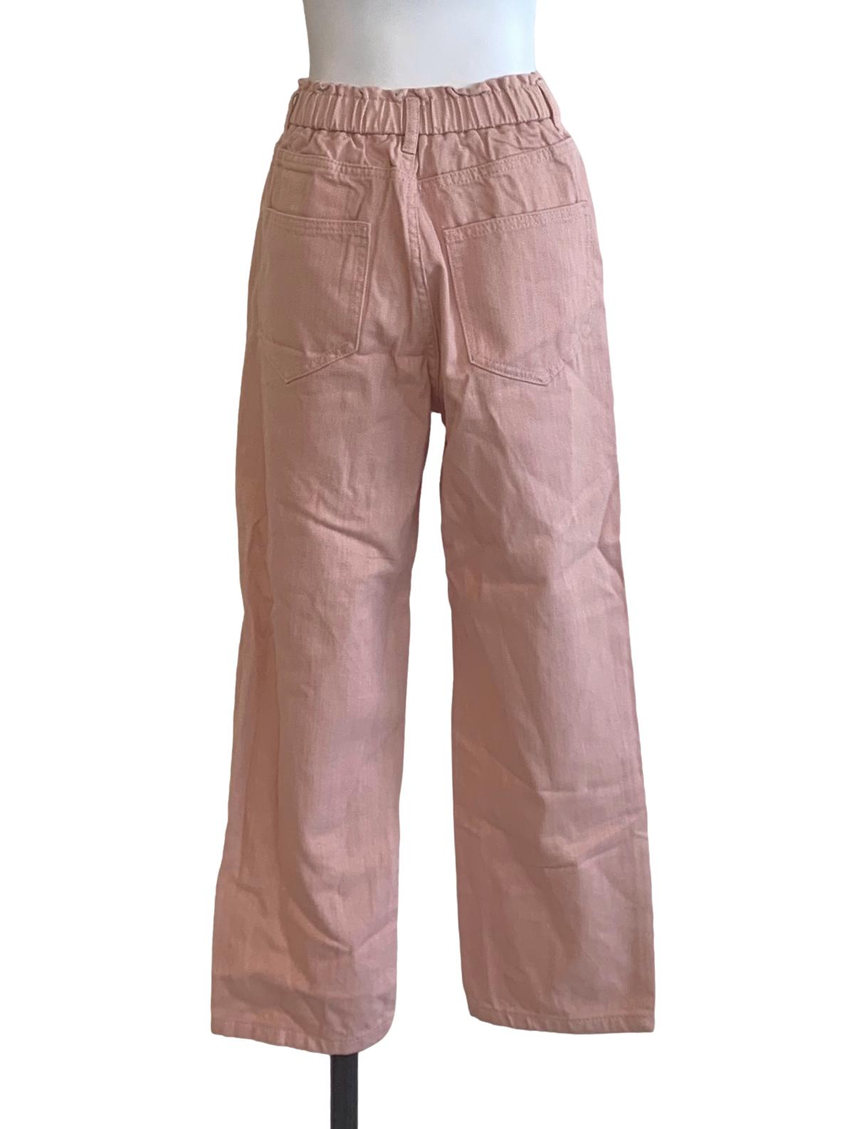 Peach Pink Denim Jeans LB
