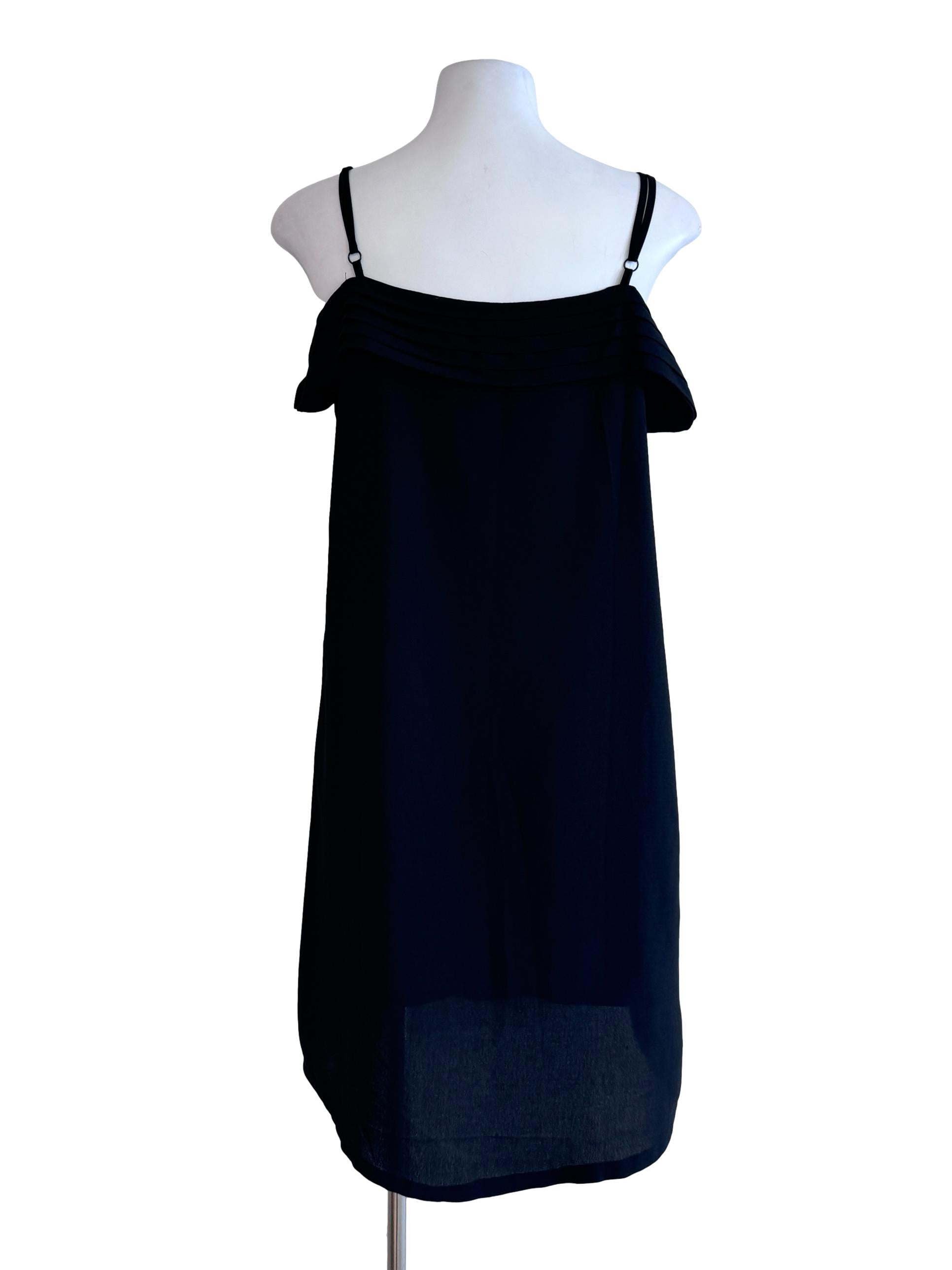 Black Slit Dress