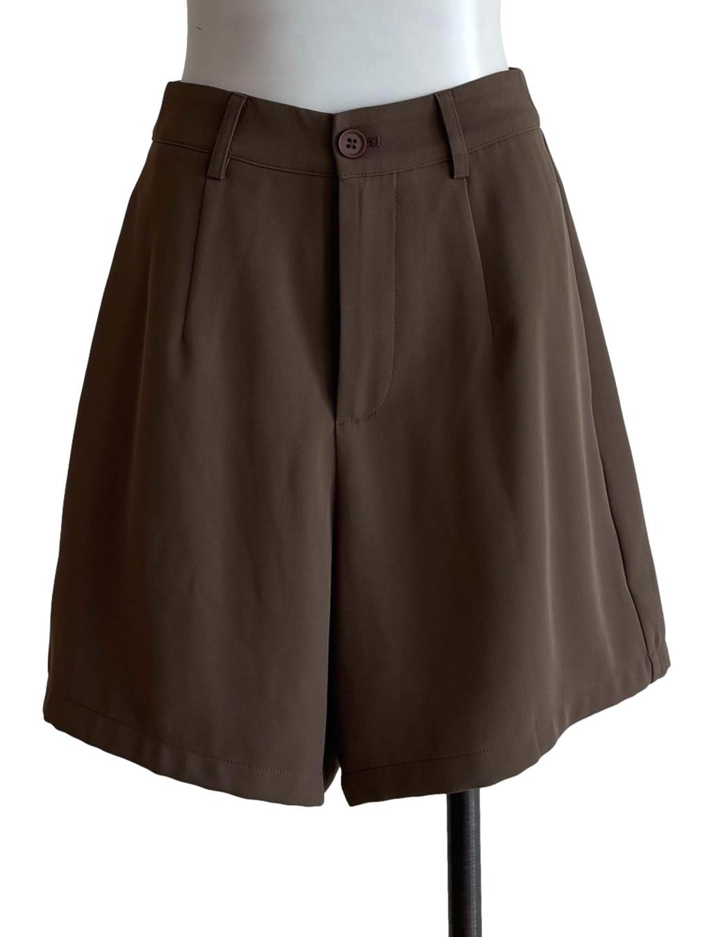 Chocolate Relaxed Shorts
