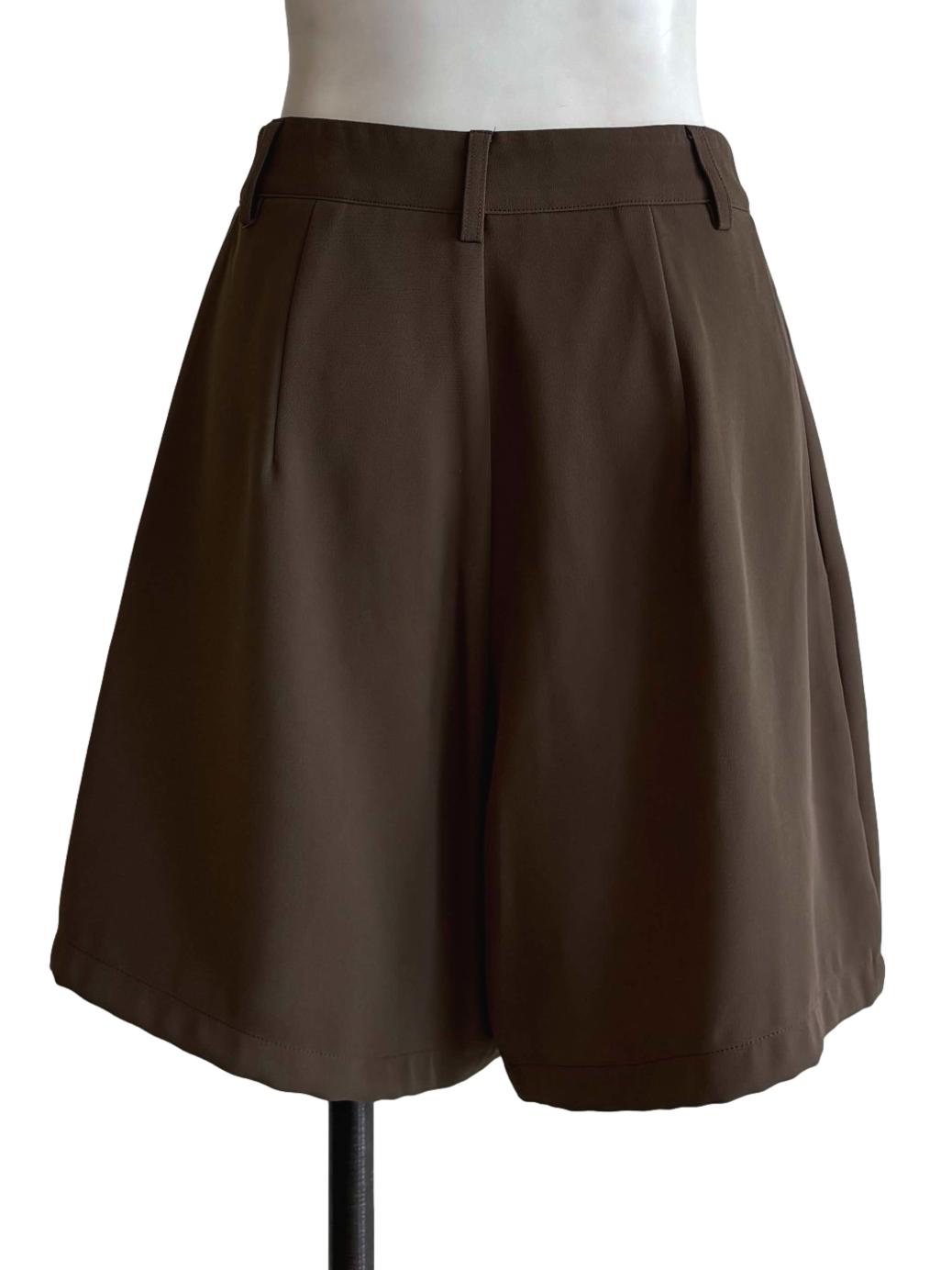 Chocolate Relaxed Shorts