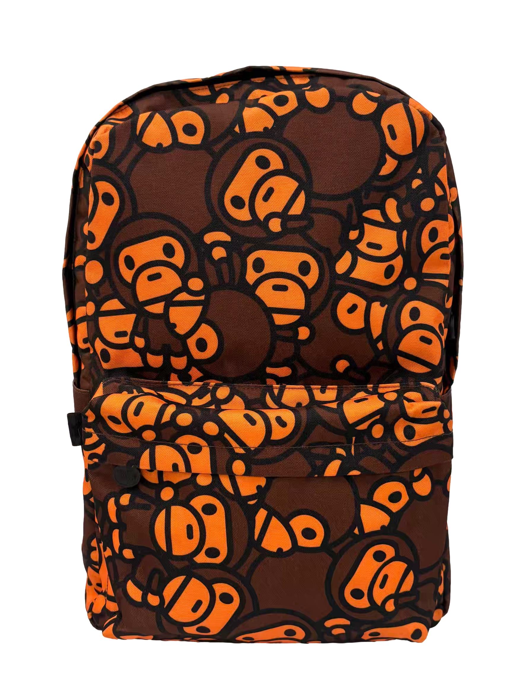 Brown Nylon Backpack CSN