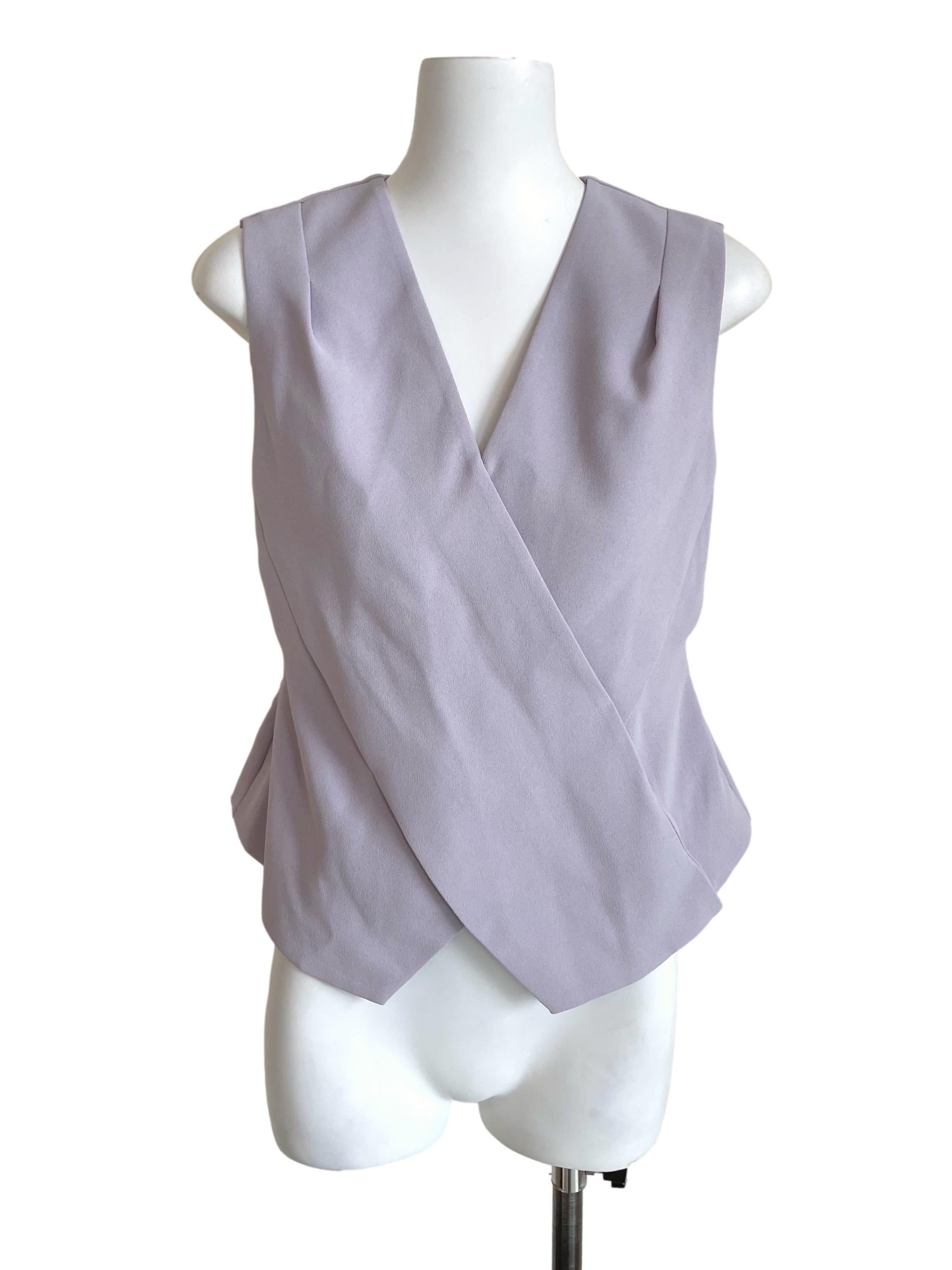 Lilac Crossed Fit Top LB