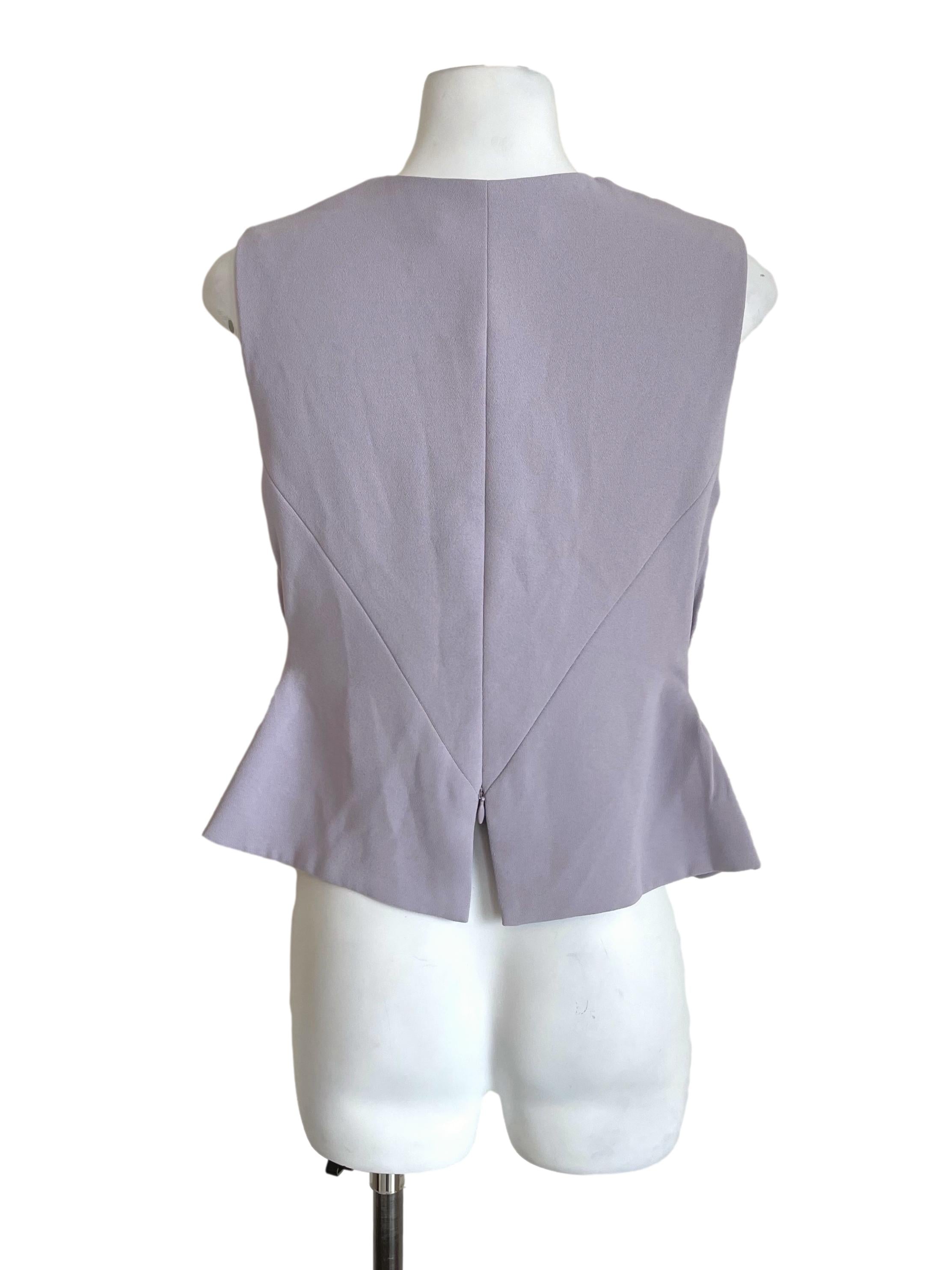 Lilac Crossed Fit Top LB
