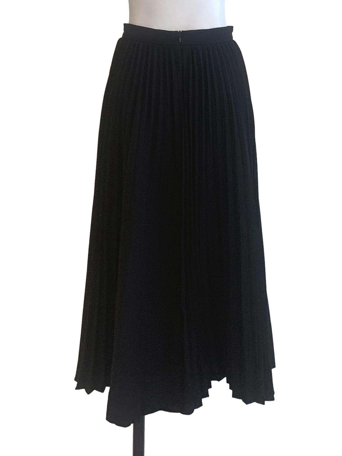 Black Pleated Skirt LB