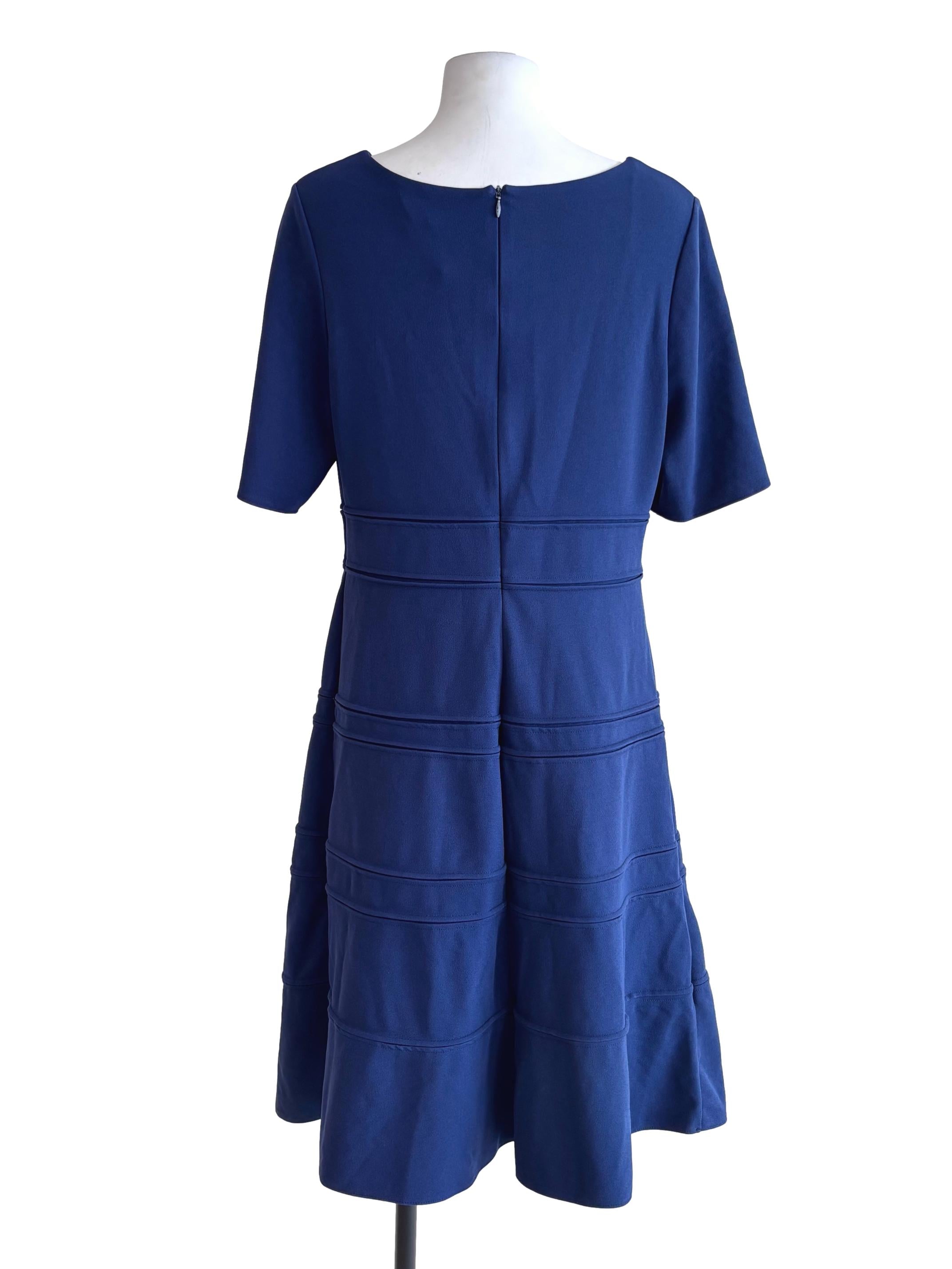 Navy Blue Layered Dress