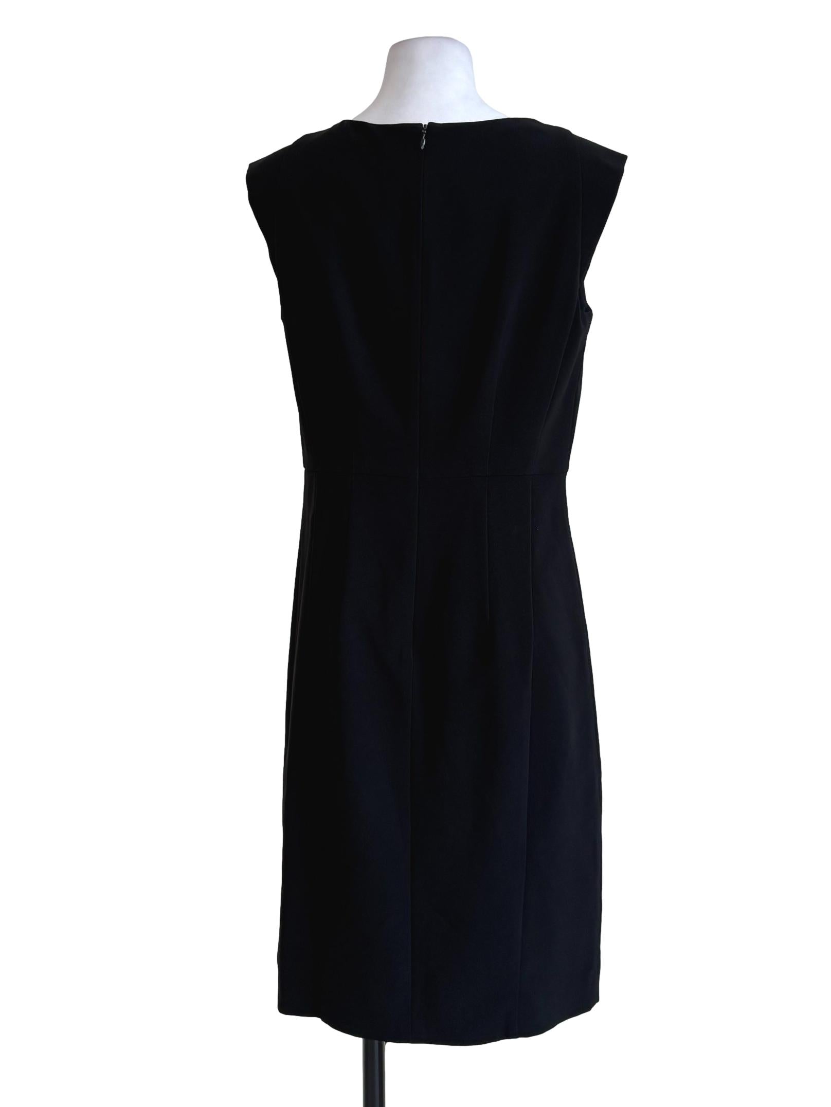 Black Pleated Princess Dress