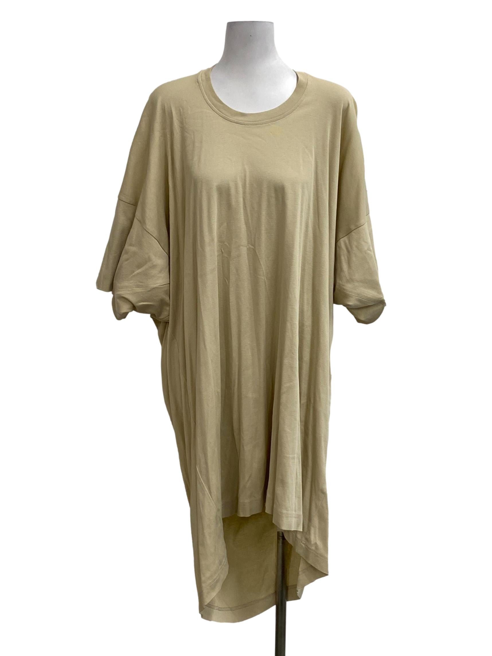 Khaki Round Neck Dress