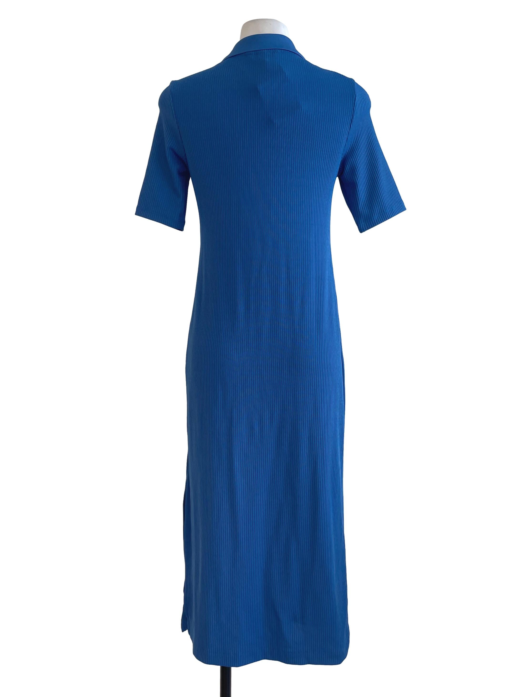 Blue Basic Maxi Dress