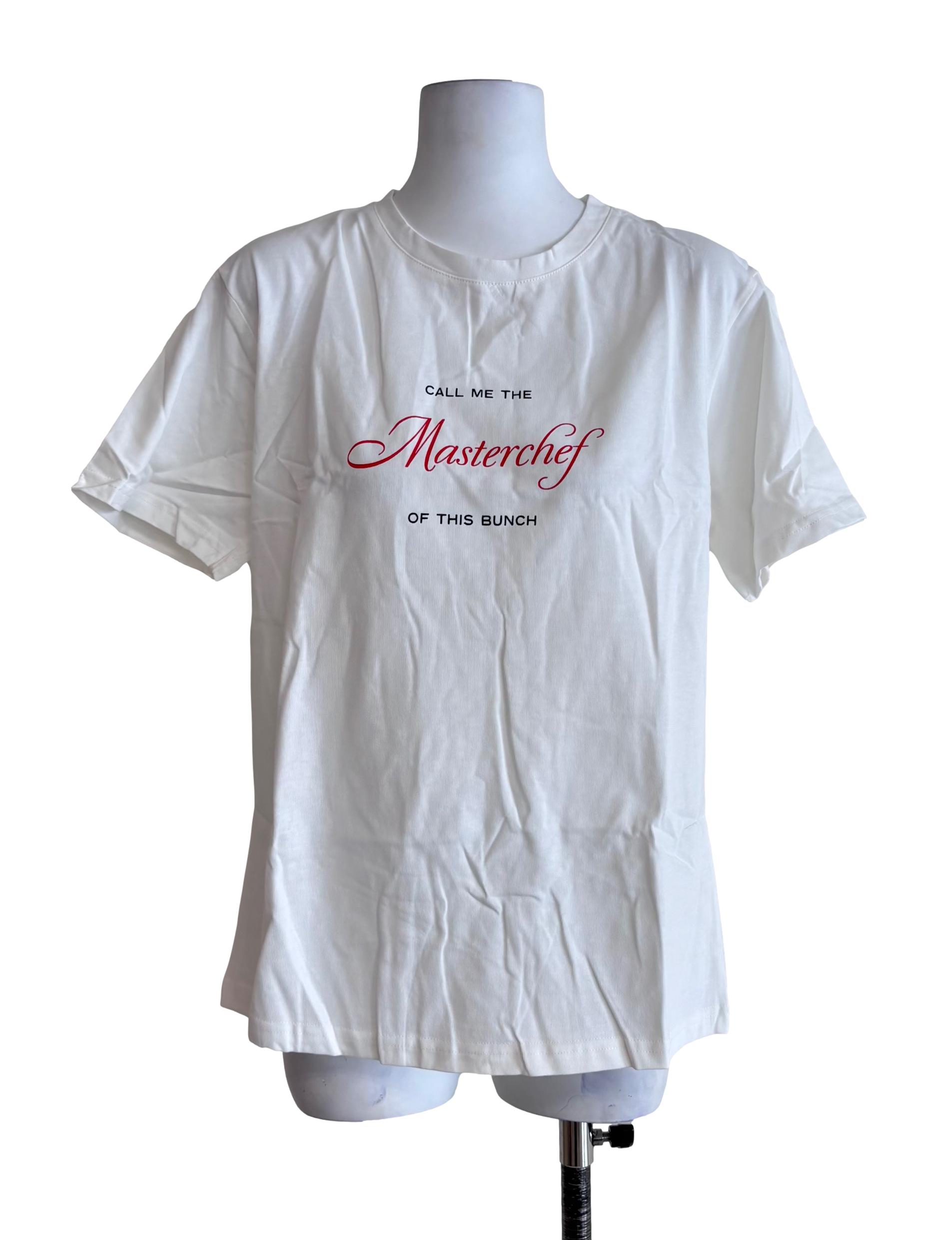 White Personali-Tees - Masterchef