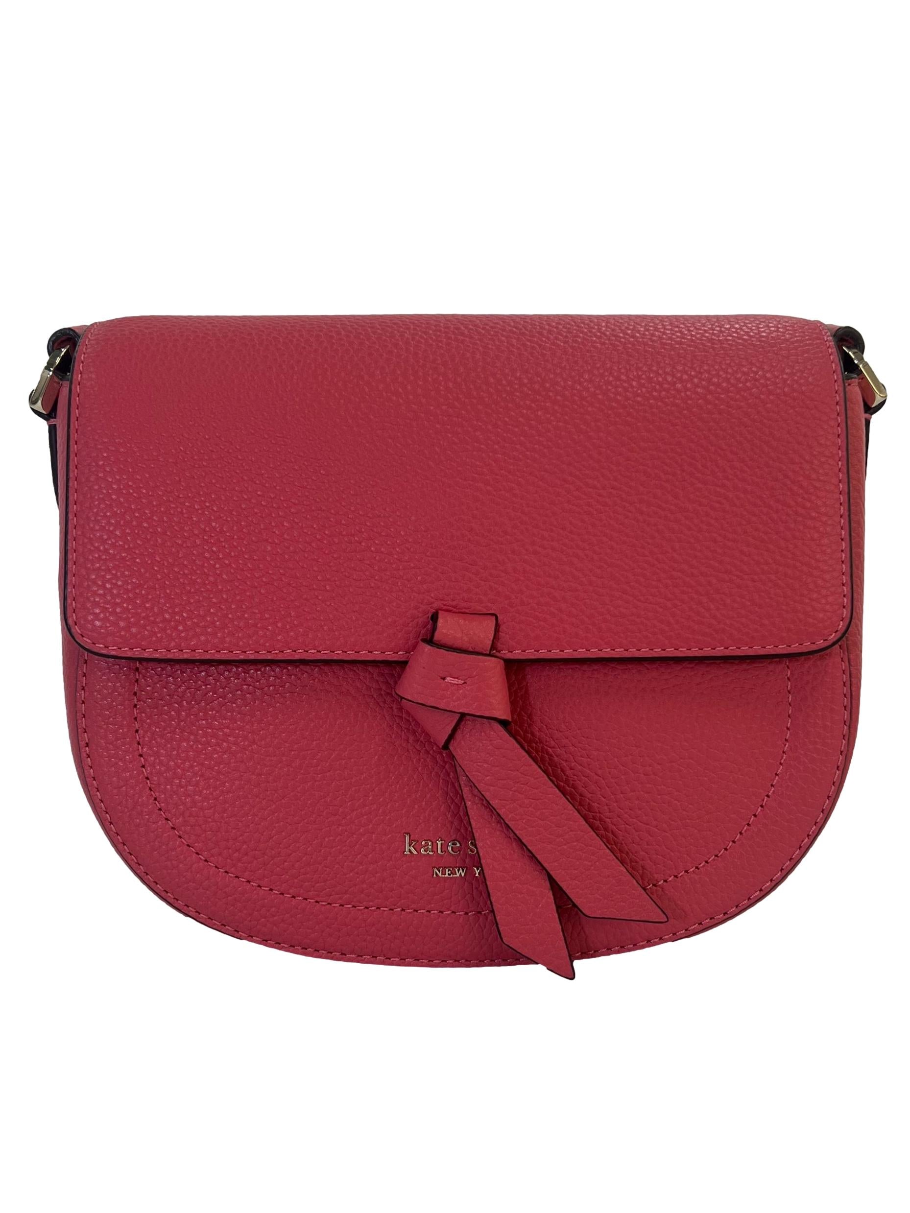 Pink Medium Knott Saddle Bag