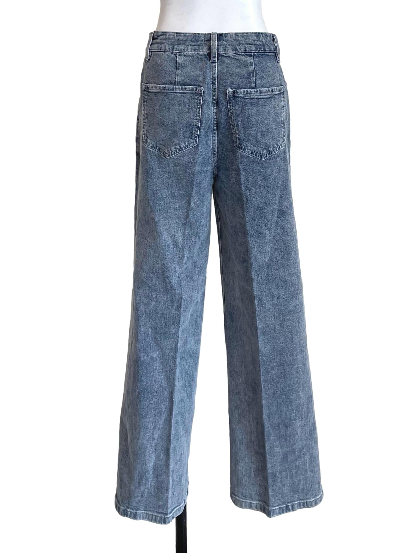 Stone Washed Baggy Jeans