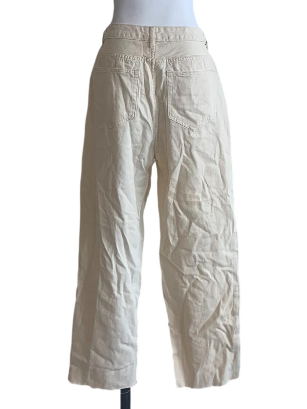 Ivory White Mom Jeans