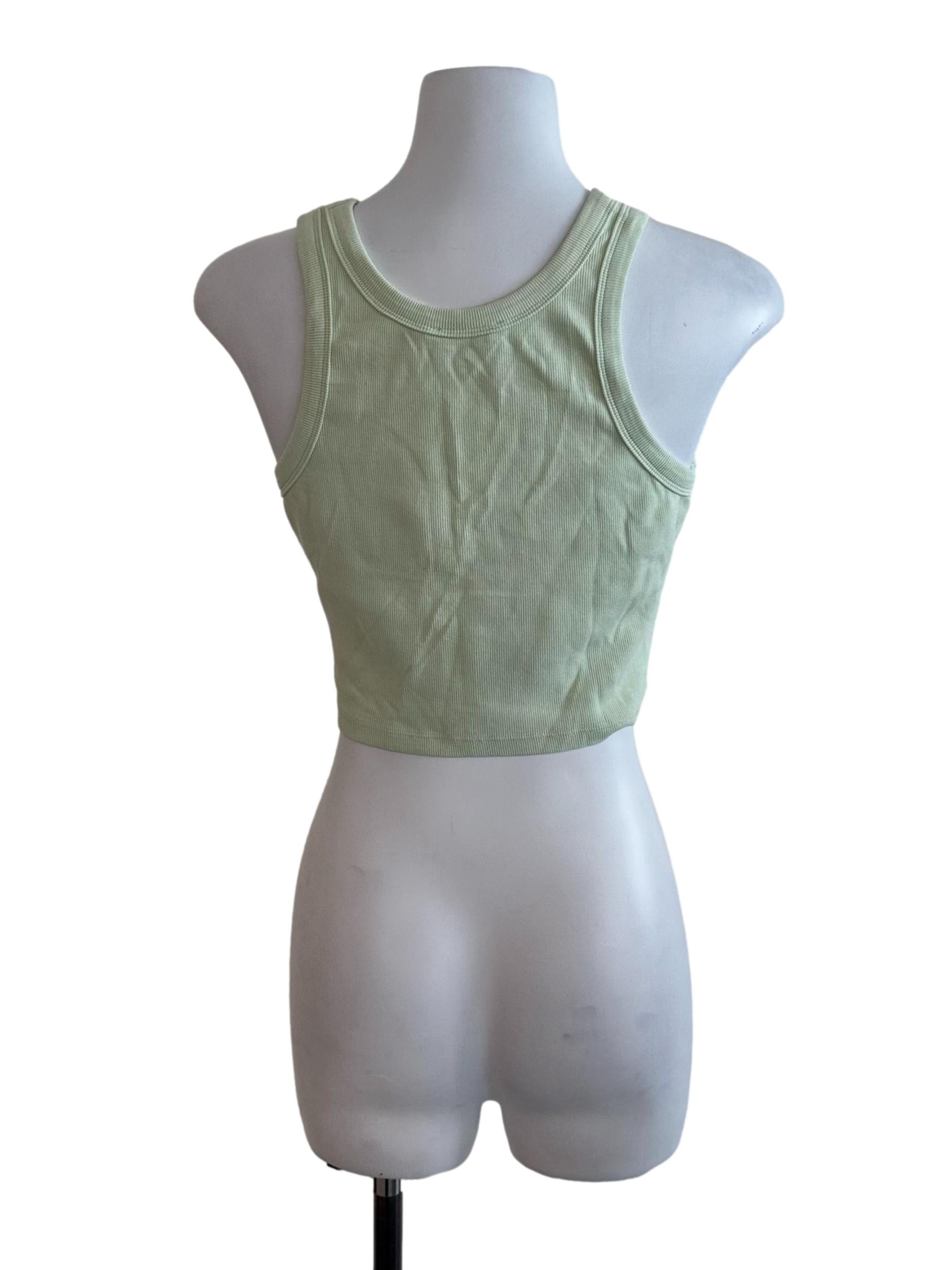 Pastel Green Tank Top