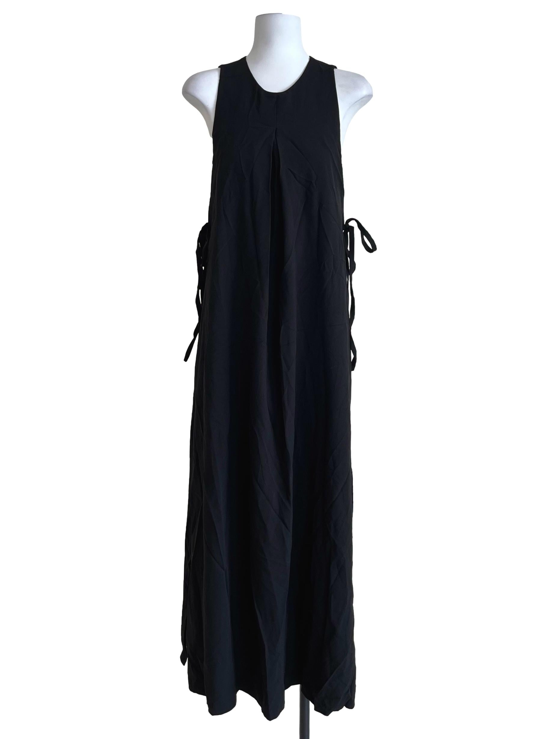 Onyx Black Casual Shift Dress