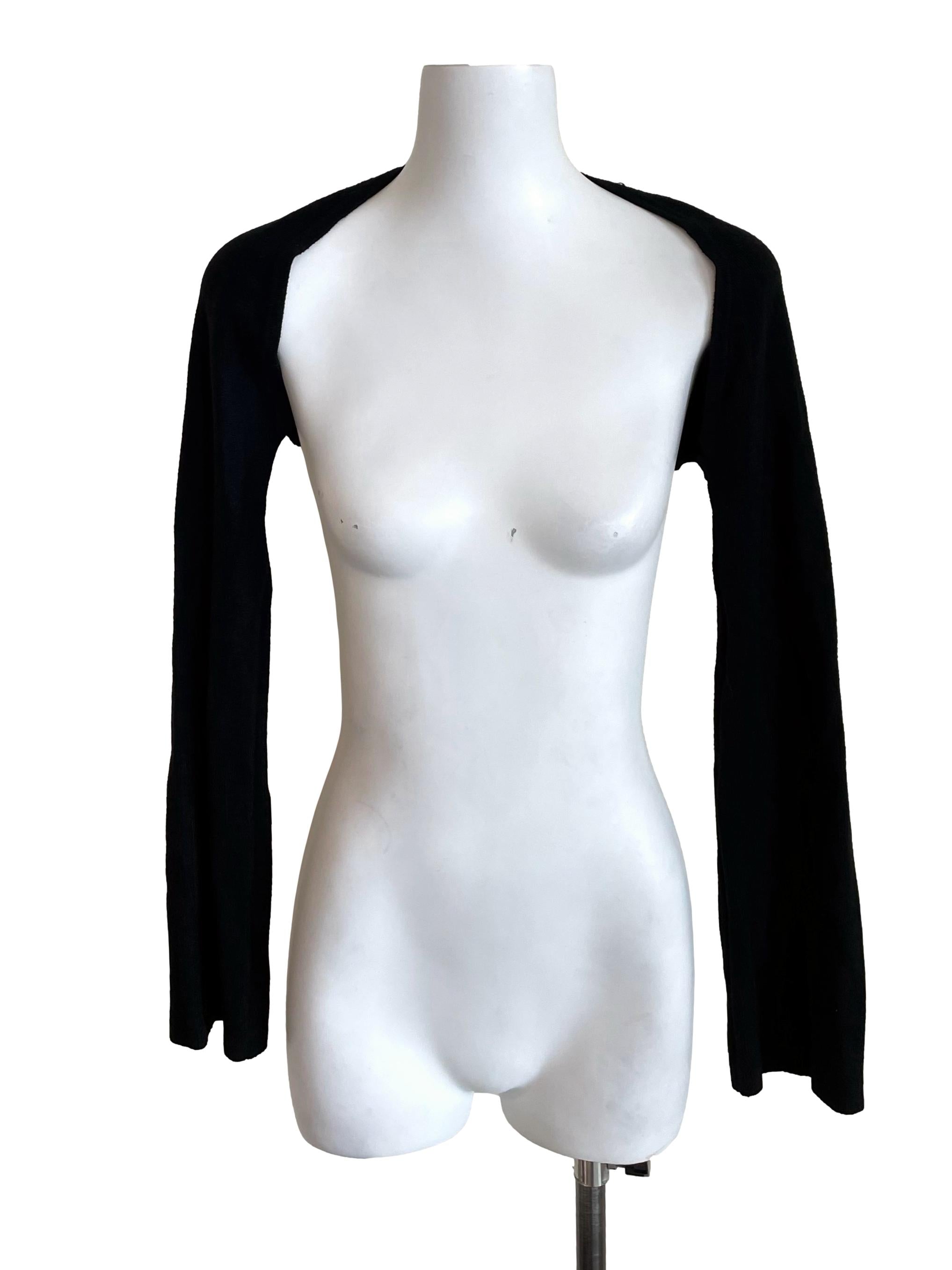 Black Shrug Cardigan