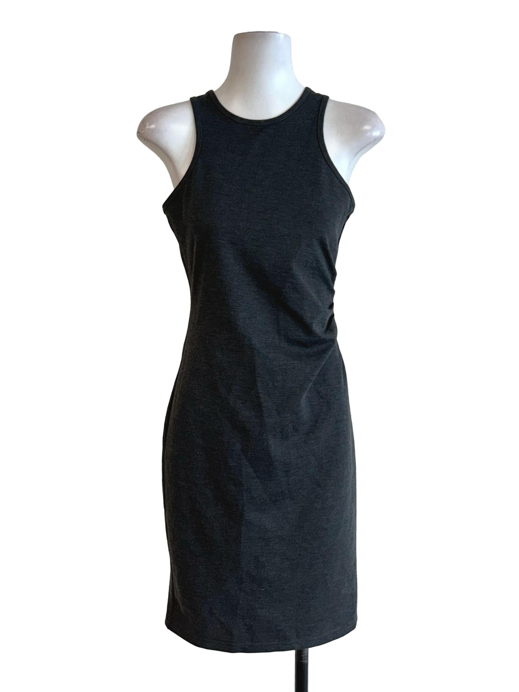 Shadow Grey Sleeveless Dress