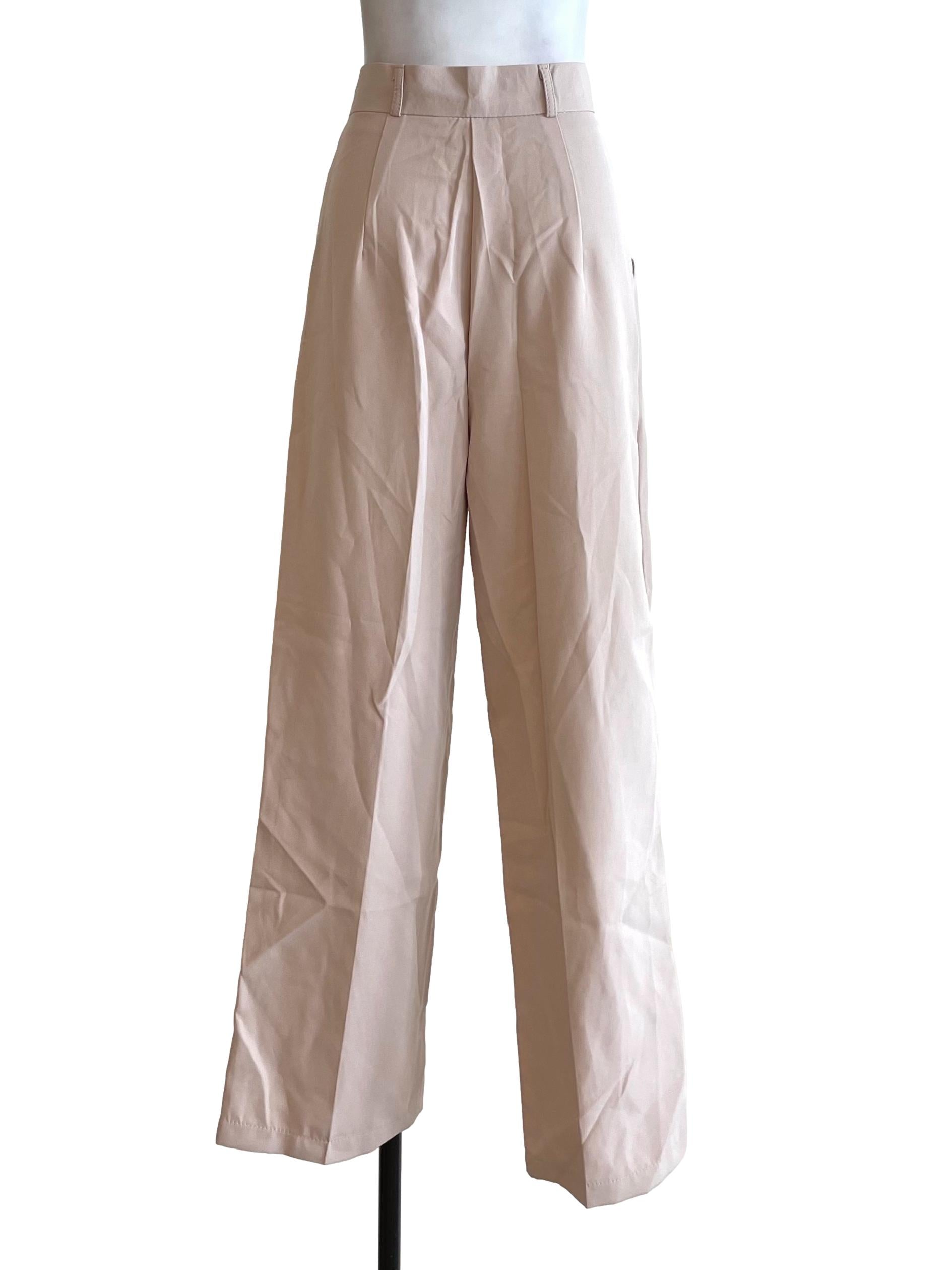 Nude Beige Formal Pants