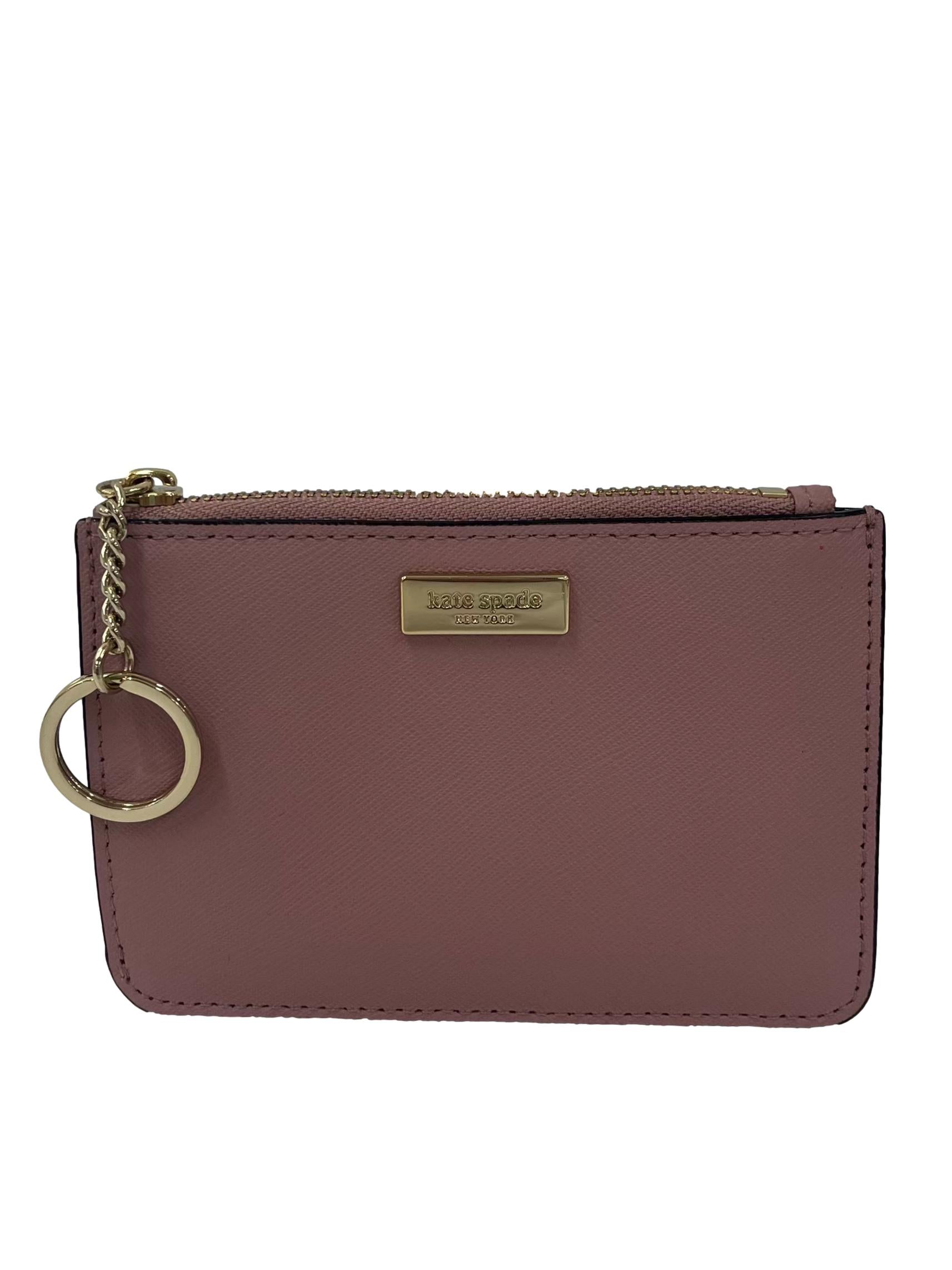 Pink Leather Bitsy Leather Cardholder