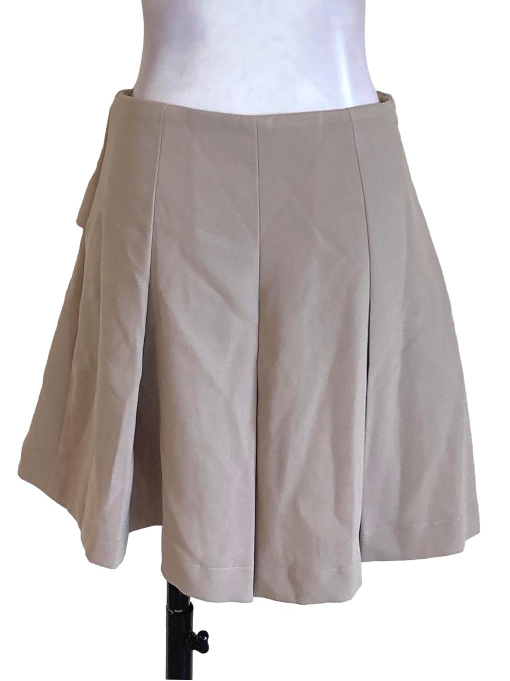 Latte Brown Puritan-Like Skort