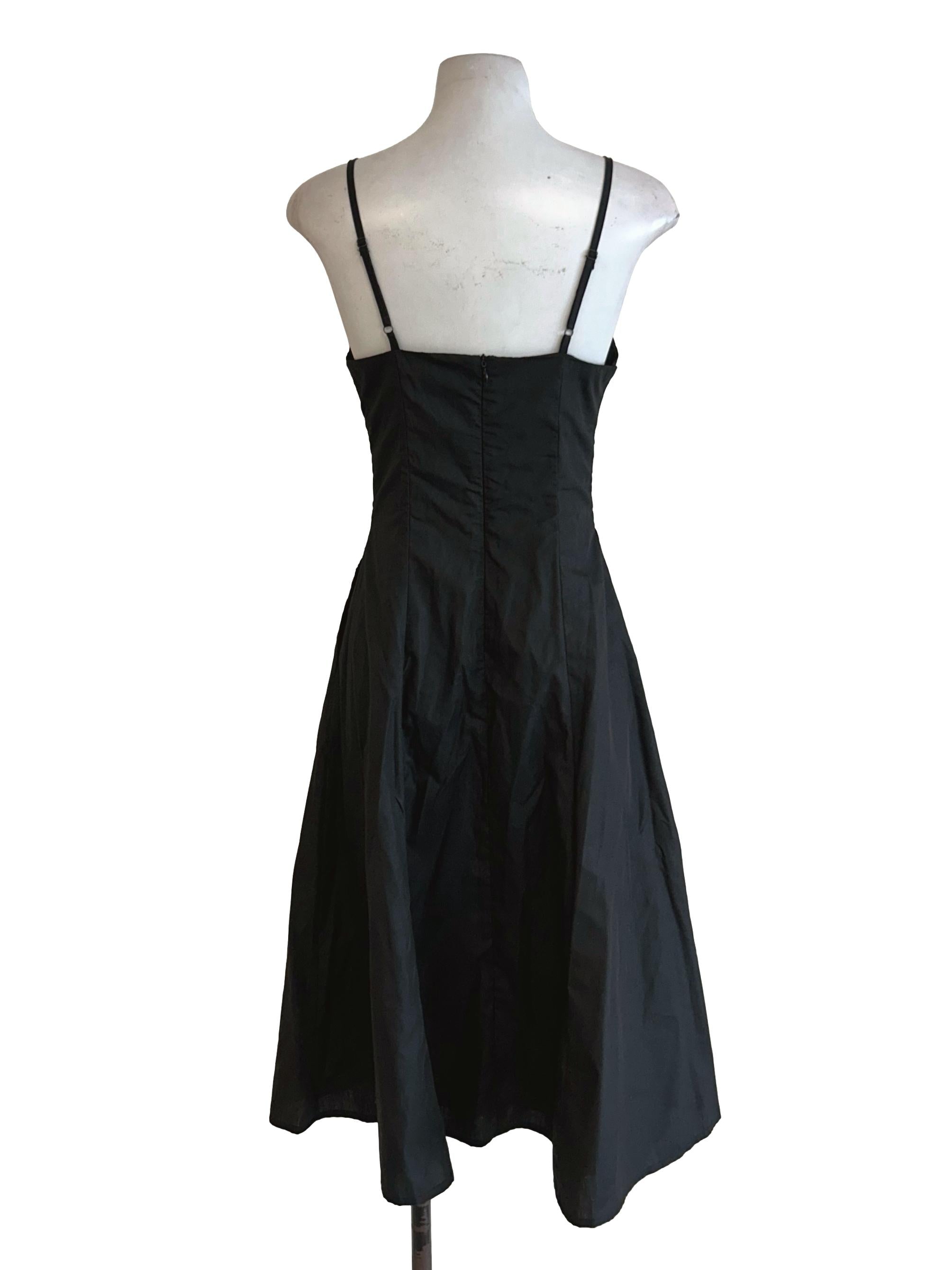 Black Cami Midi Dress TTR