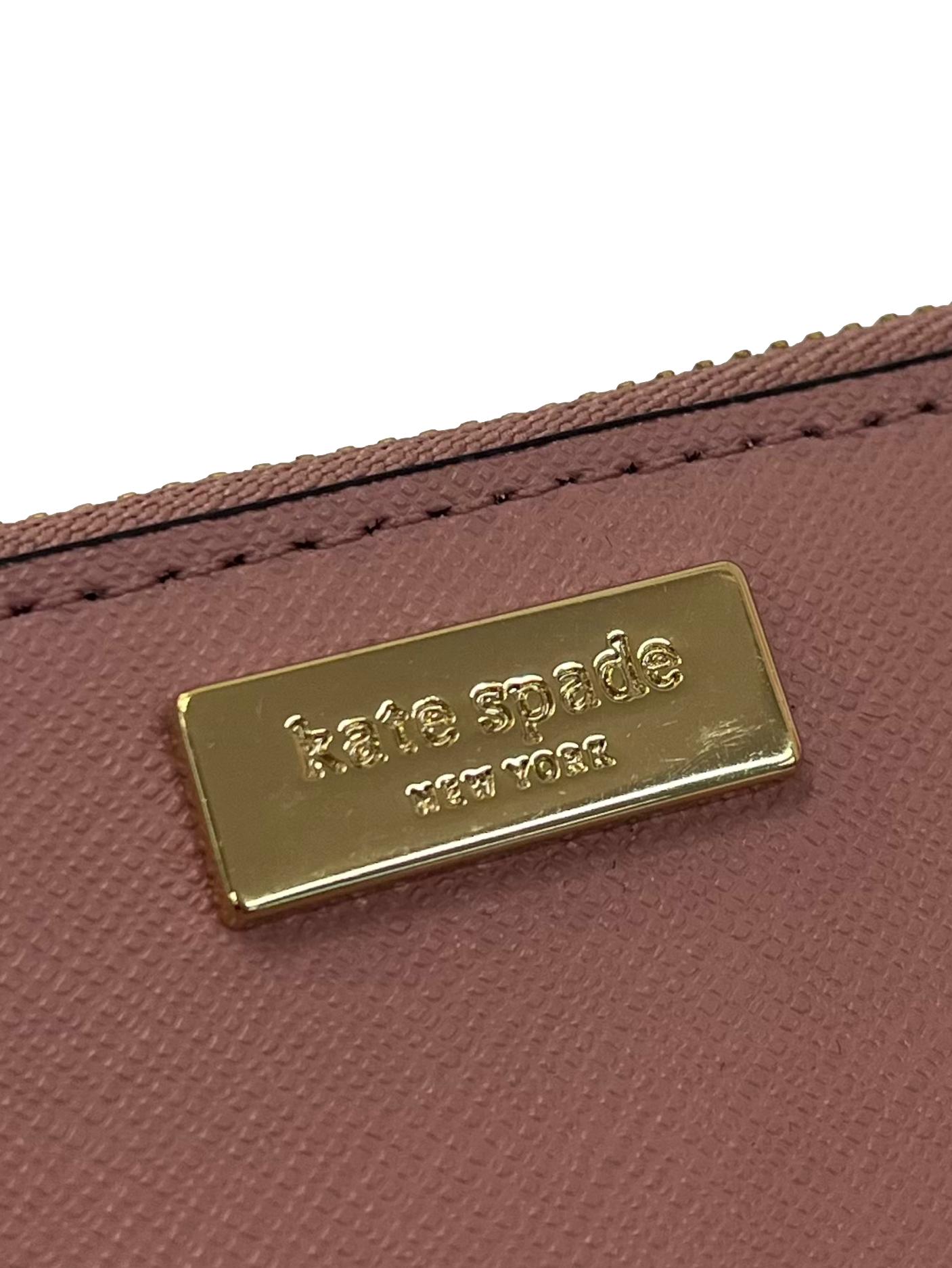 Pink Leather Bitsy Leather Cardholder