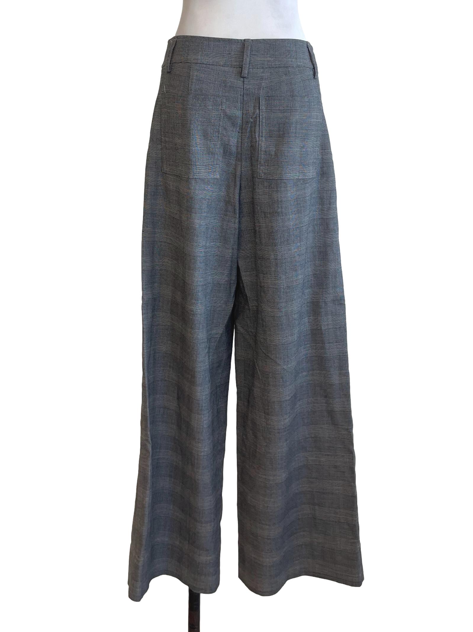Yellowish Blue Baggy Jeans