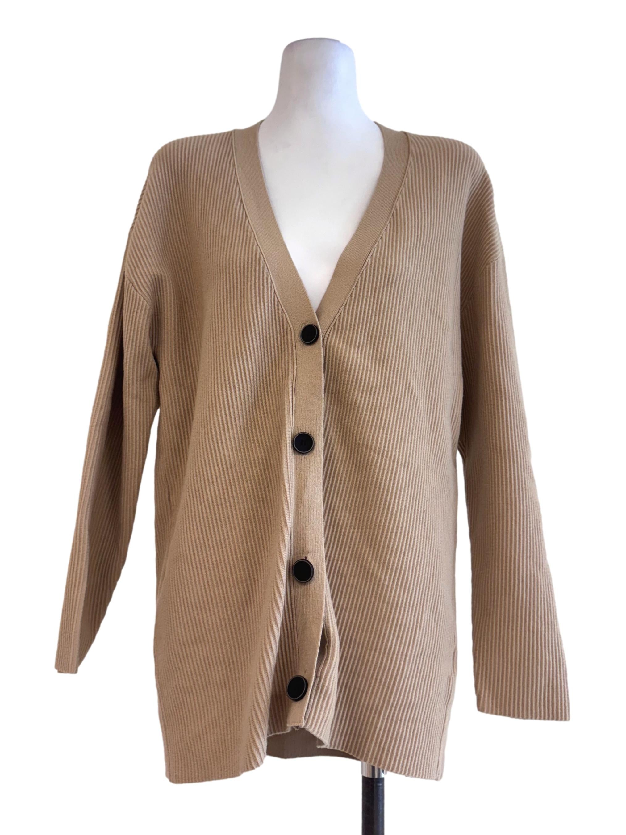 Ribbed Knit Cardigan OSN